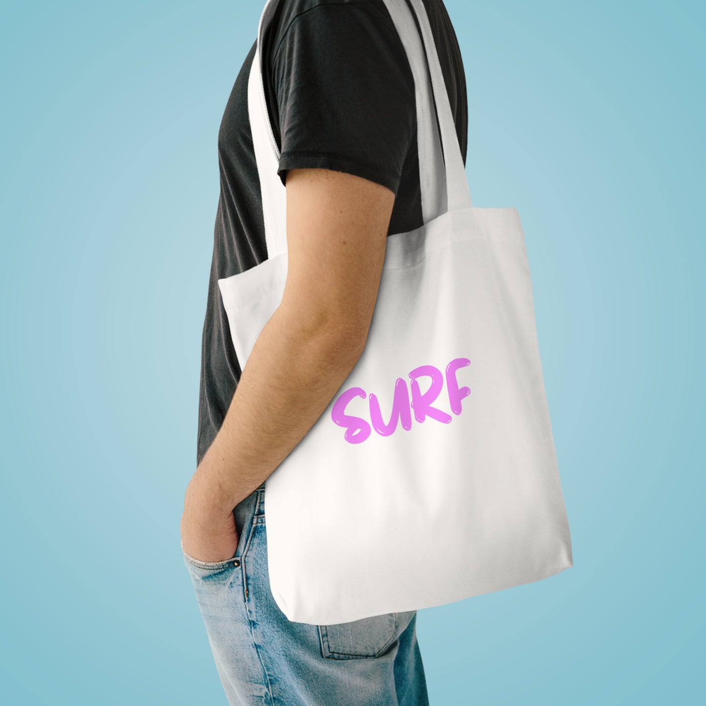SURF Cotton Tote Bag
