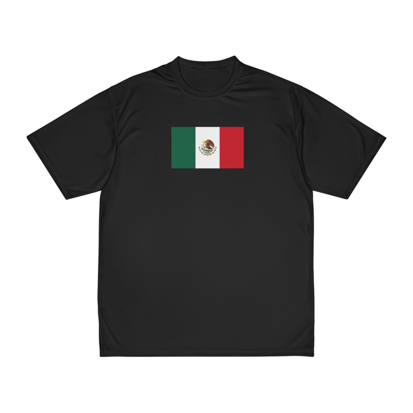 Mexican Flag, Men's Performance T-Shirt