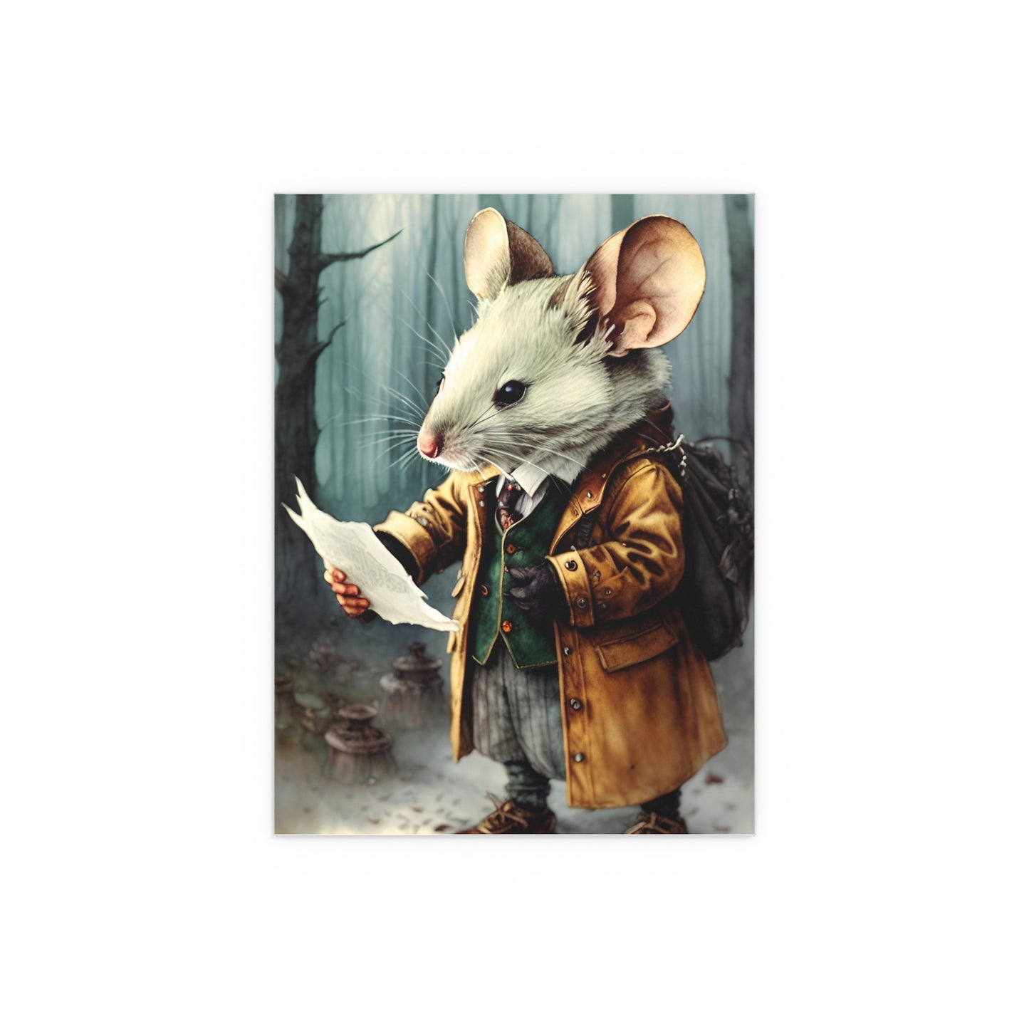 Mouse Art, Indoor and Outdoor Silk Posters