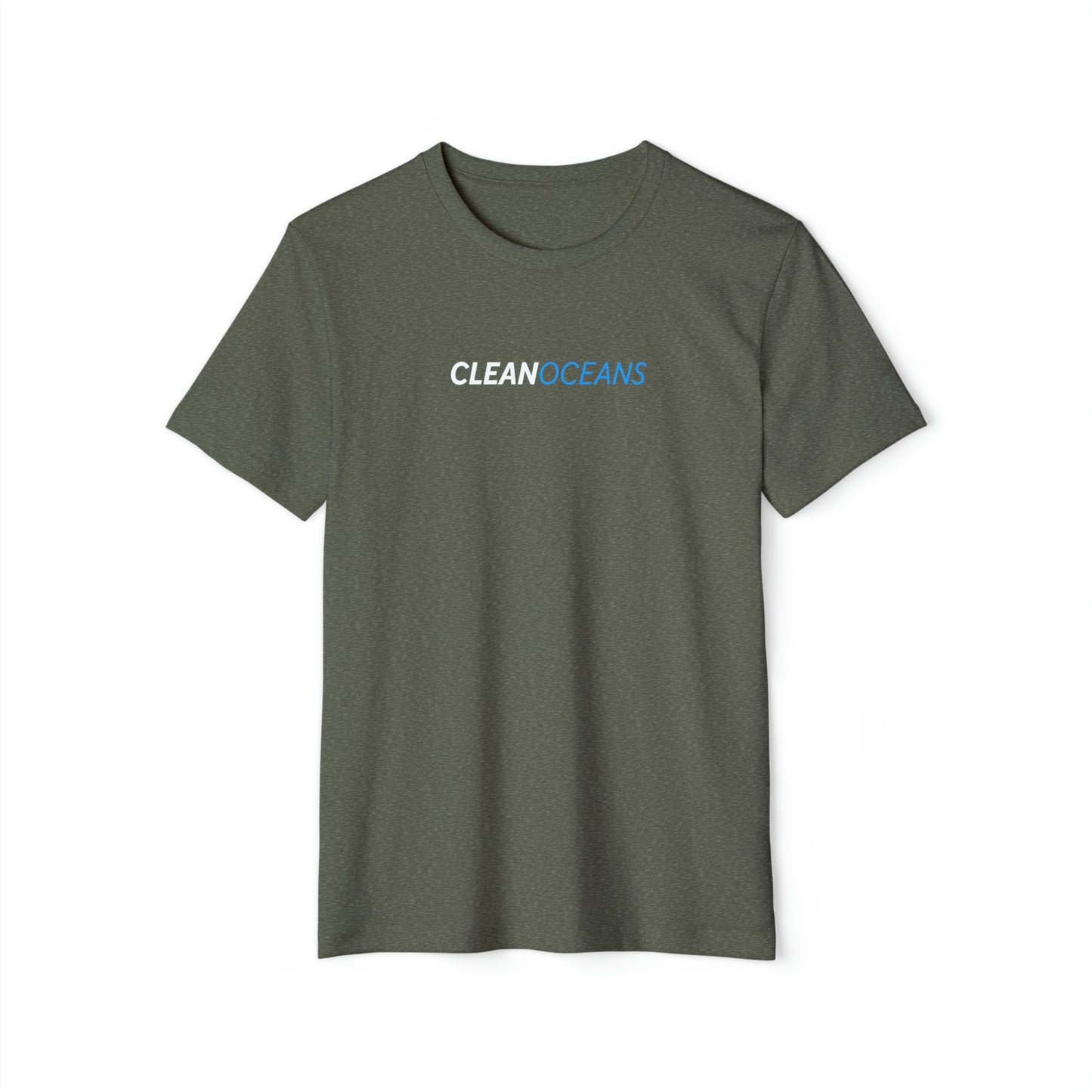 CleanOceans Unisex Recycled Organic T-Shirt