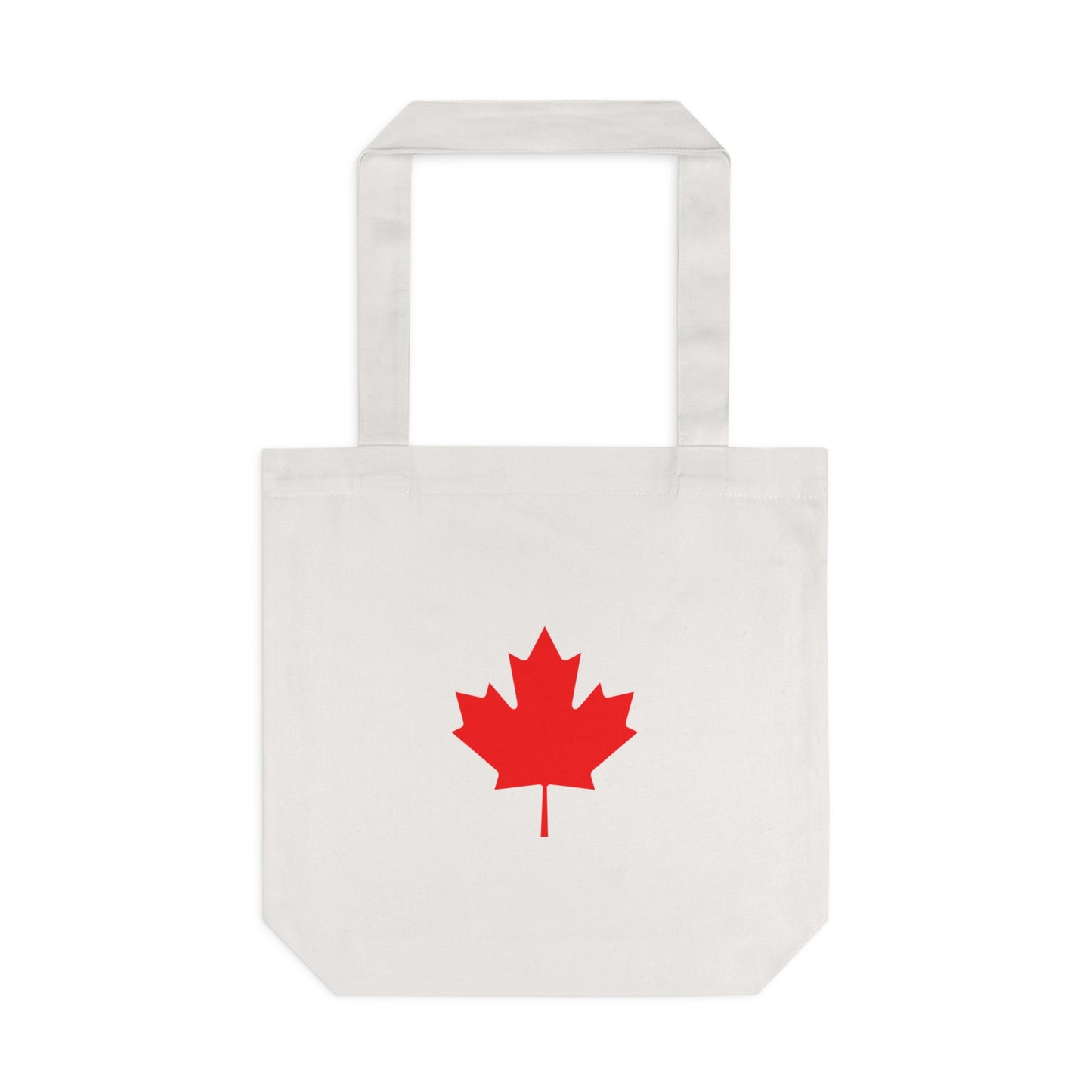 Canadian Maple Leaf Cotton Tote Bag