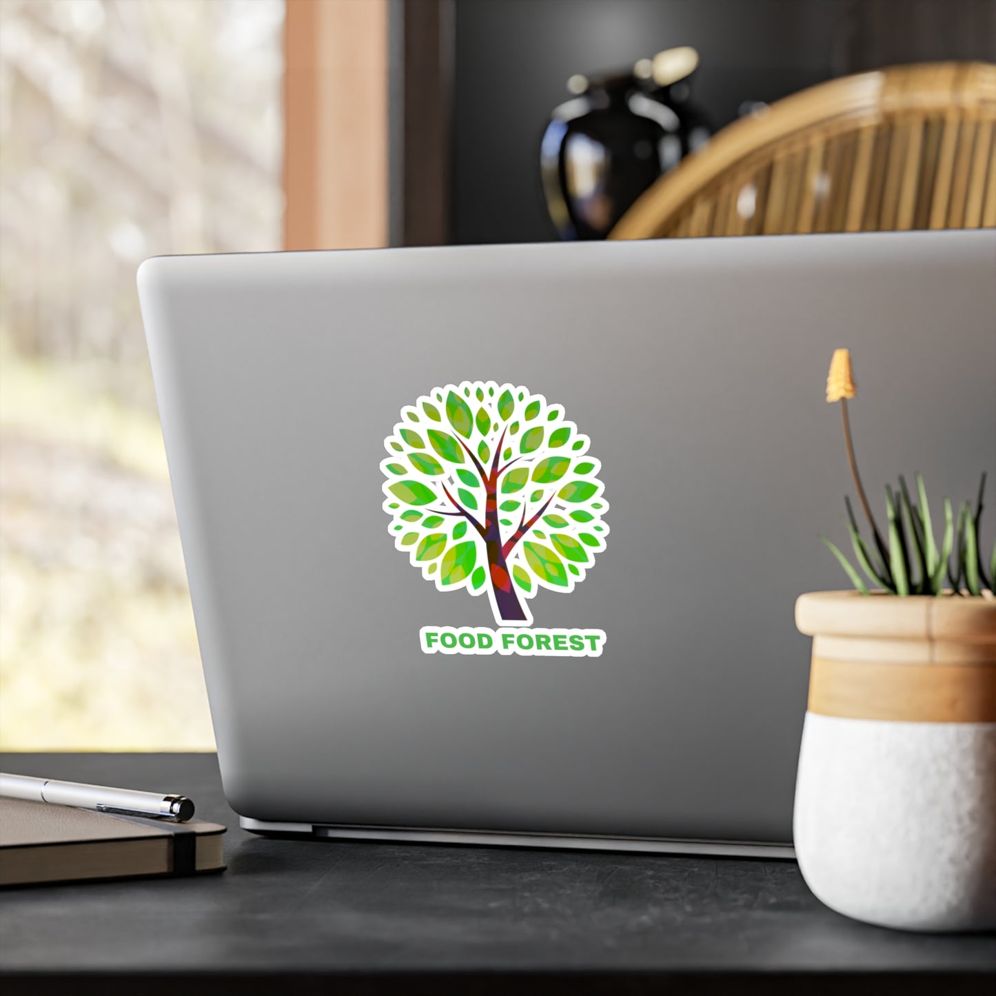 FOOD FOREST Kiss-Cut Vinyl Decals