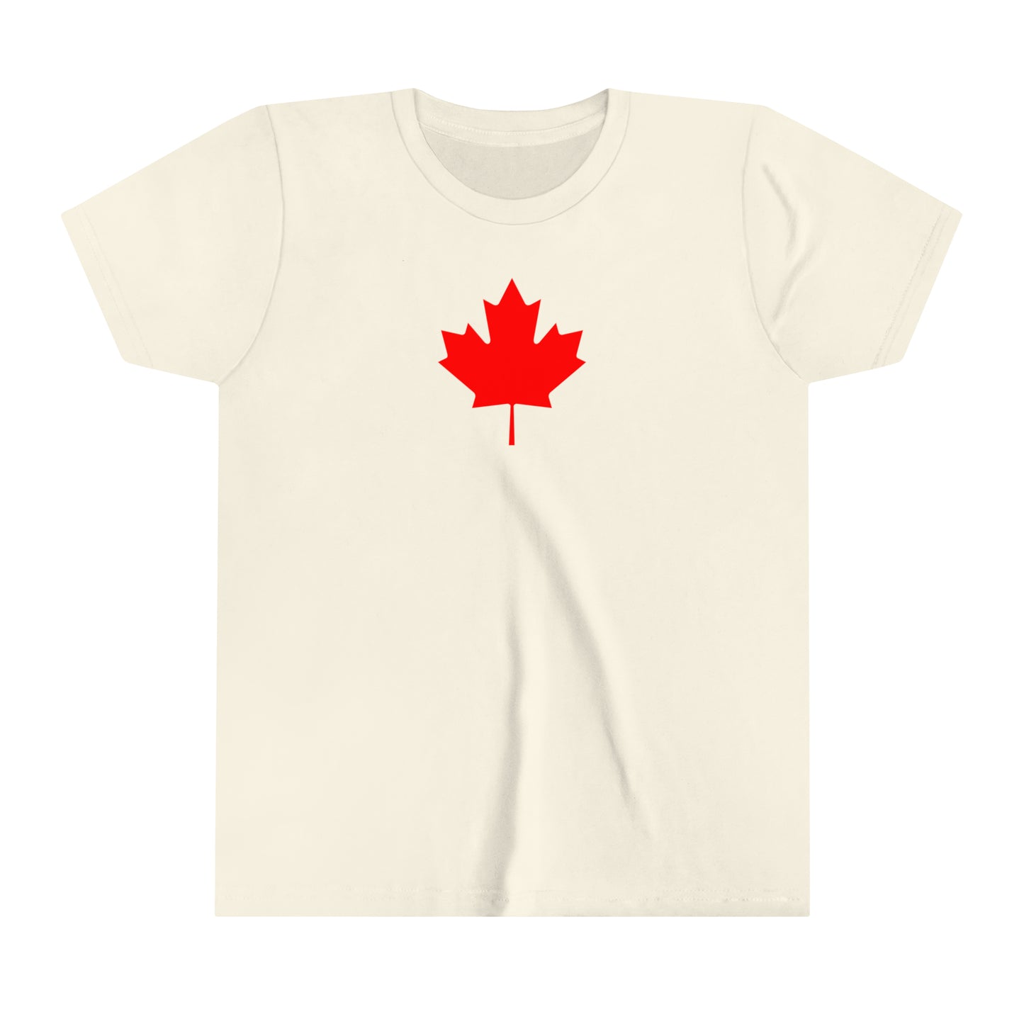 Canadian Maple Leaf, Youth Short Sleeve Tee