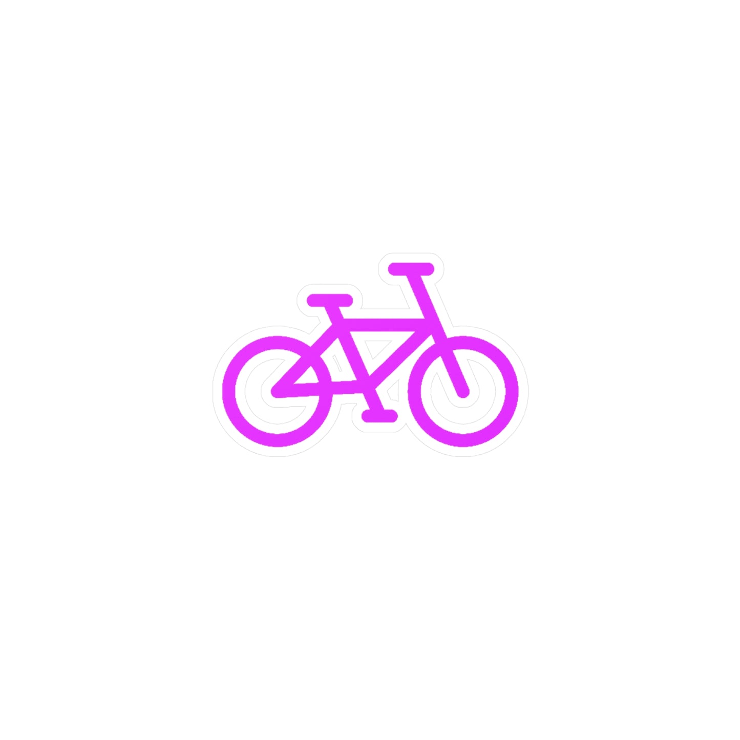 BIKE Kiss-Cut Vinyl Decals, Pink