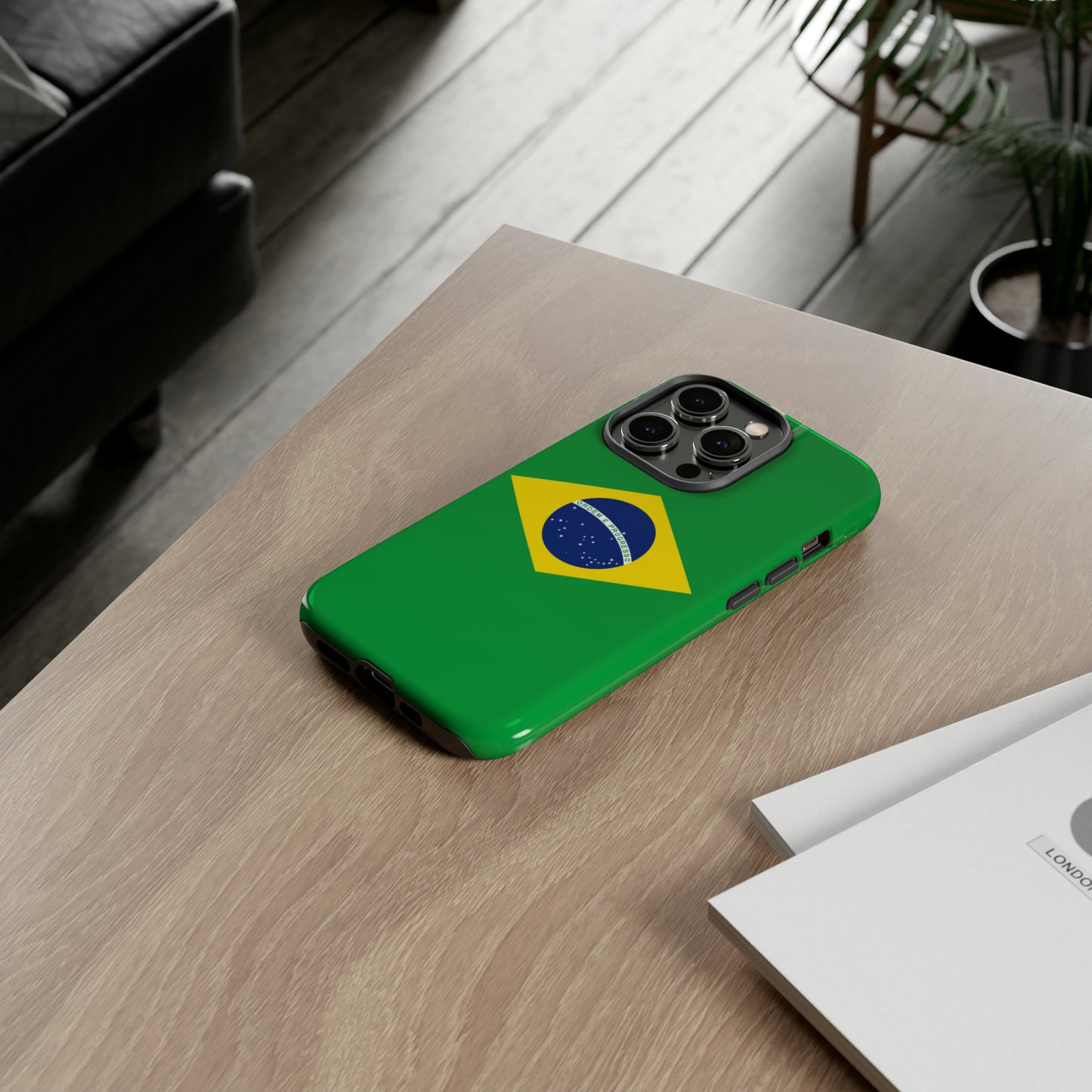 Brazilian Flag Tough Cases