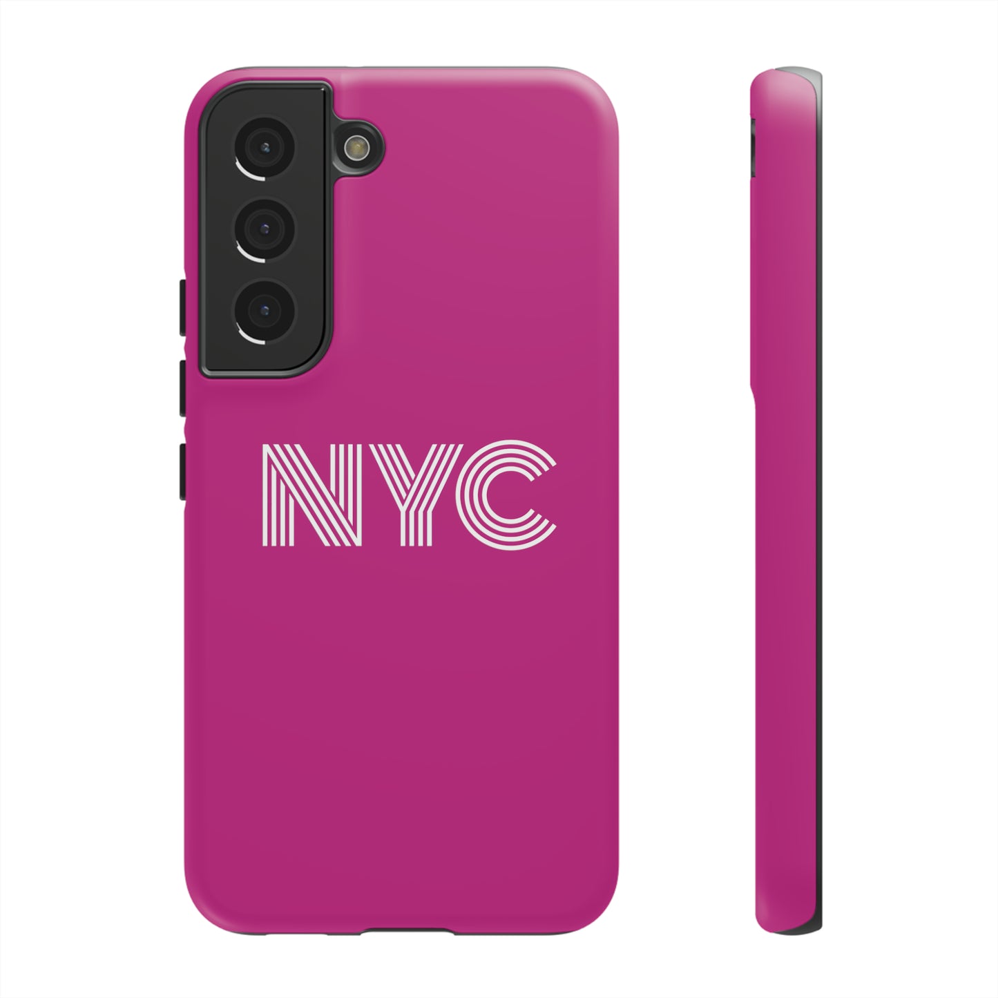 NYC Tough Phone Case, Pink