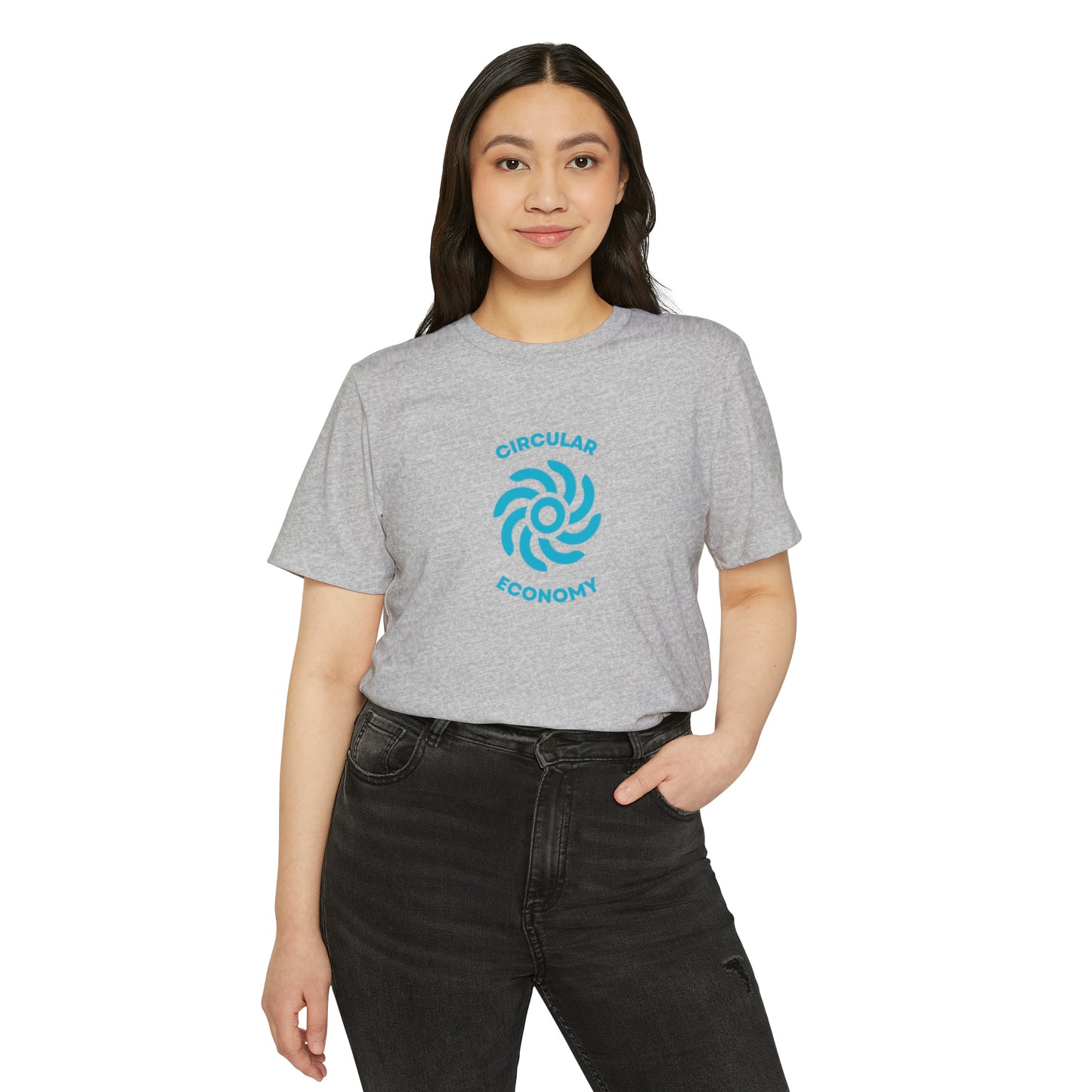 Circular Economy, Unisex Recycled Organic T-Shirt