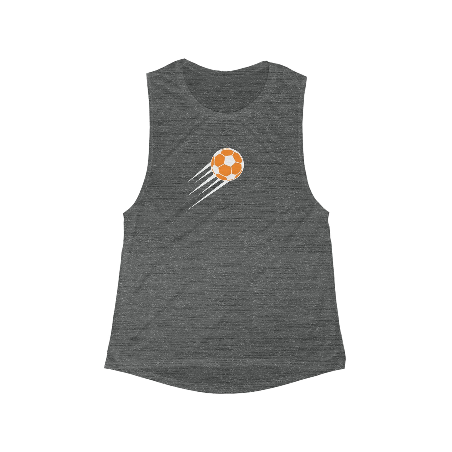 SOCCER Women's Flowy Scoop Muscle Tank