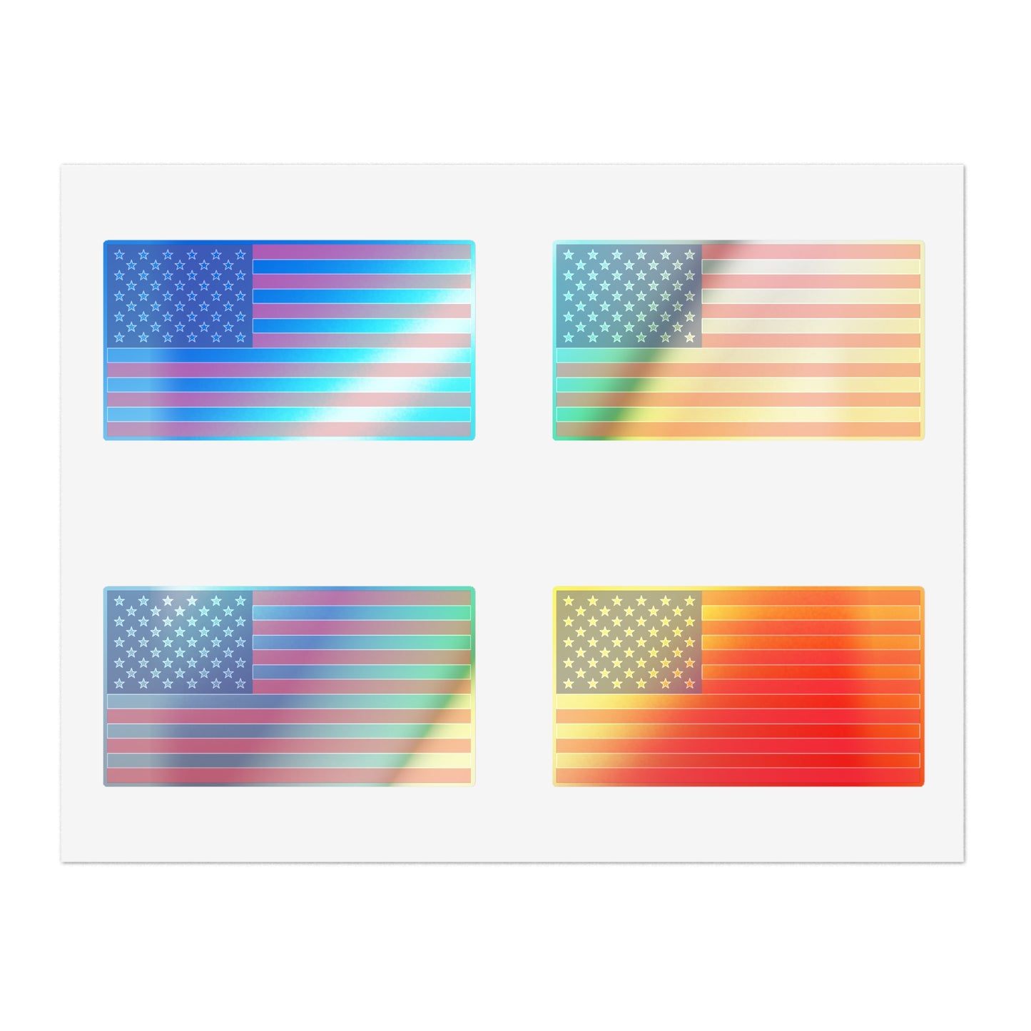 Sticker Sheets, American Flag