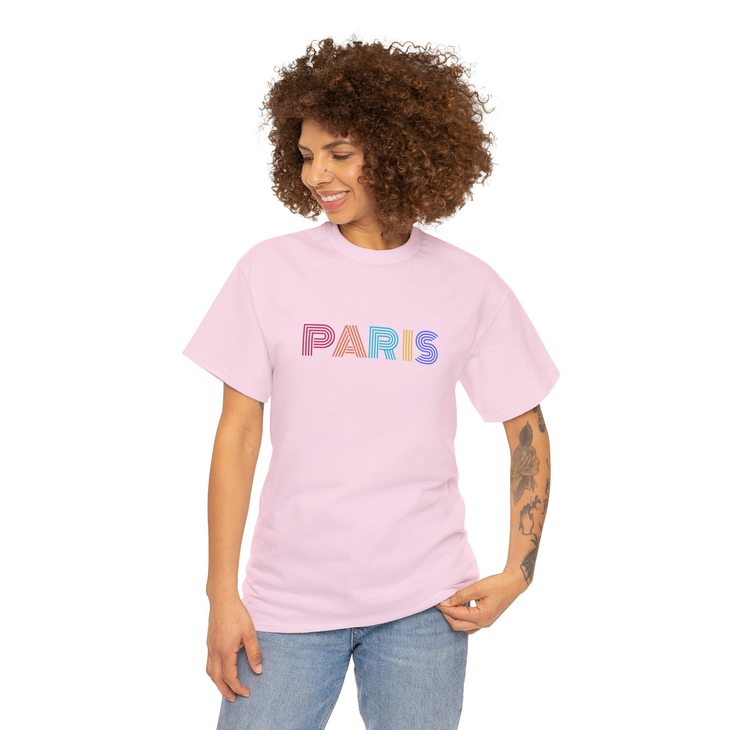PARIS Unisex Heavy Cotton Tee