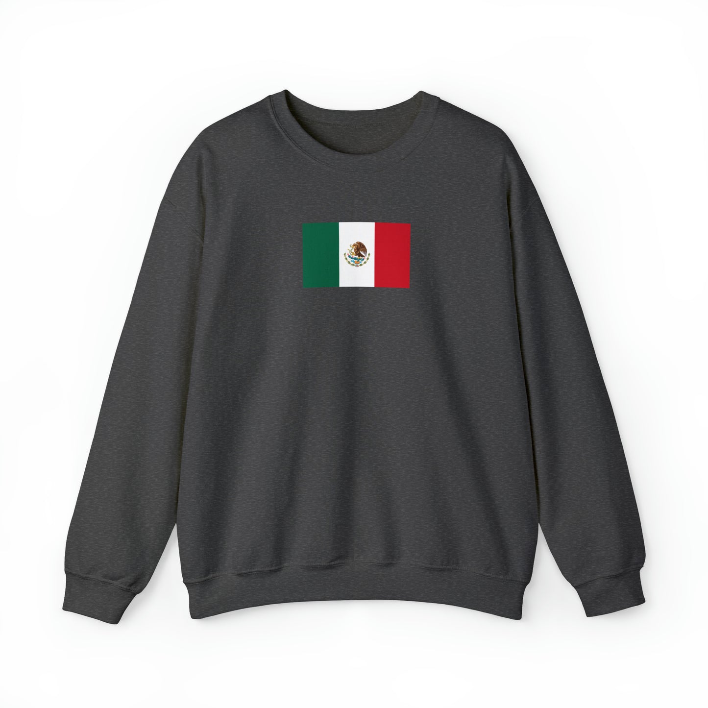 Mexican Flag, Unisex Heavy Blend™ Crewneck Sweatshirt