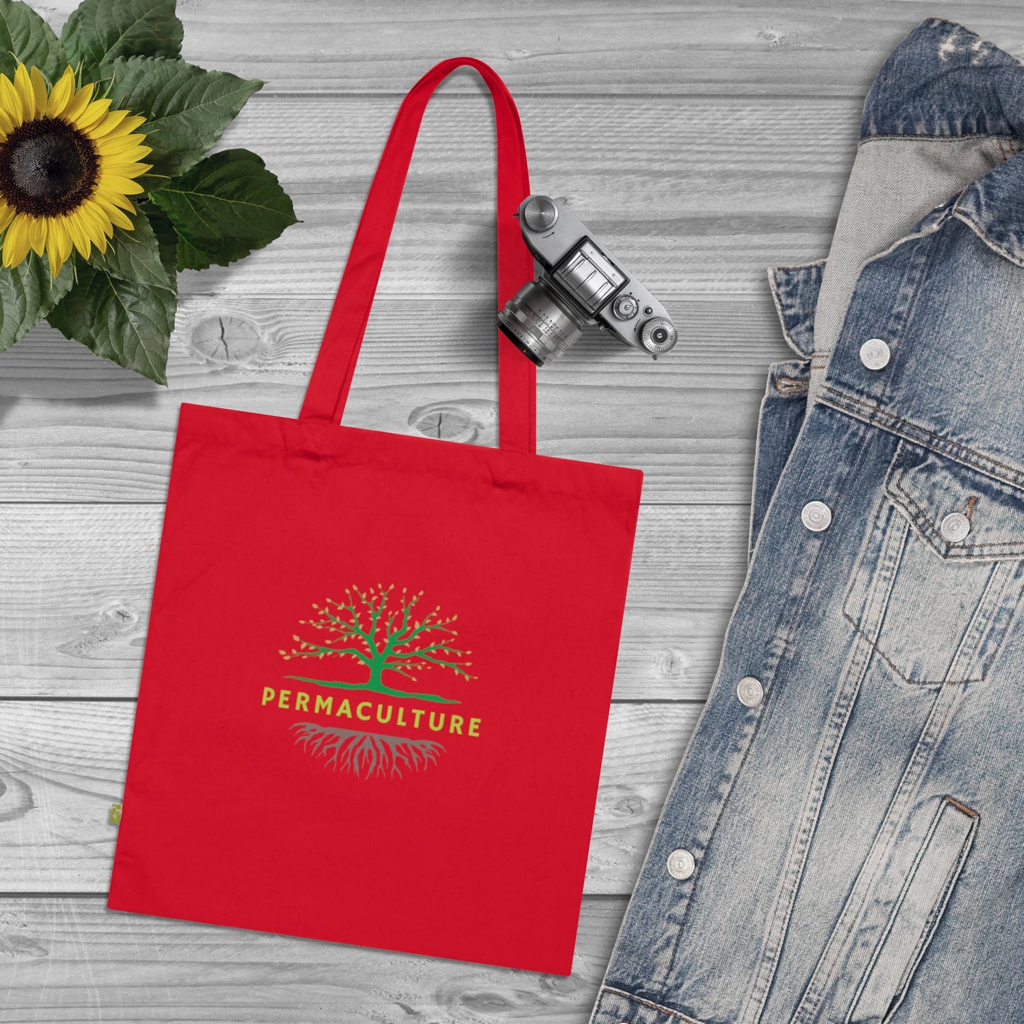 PERMACULTURE Organic Cotton Tote Bag