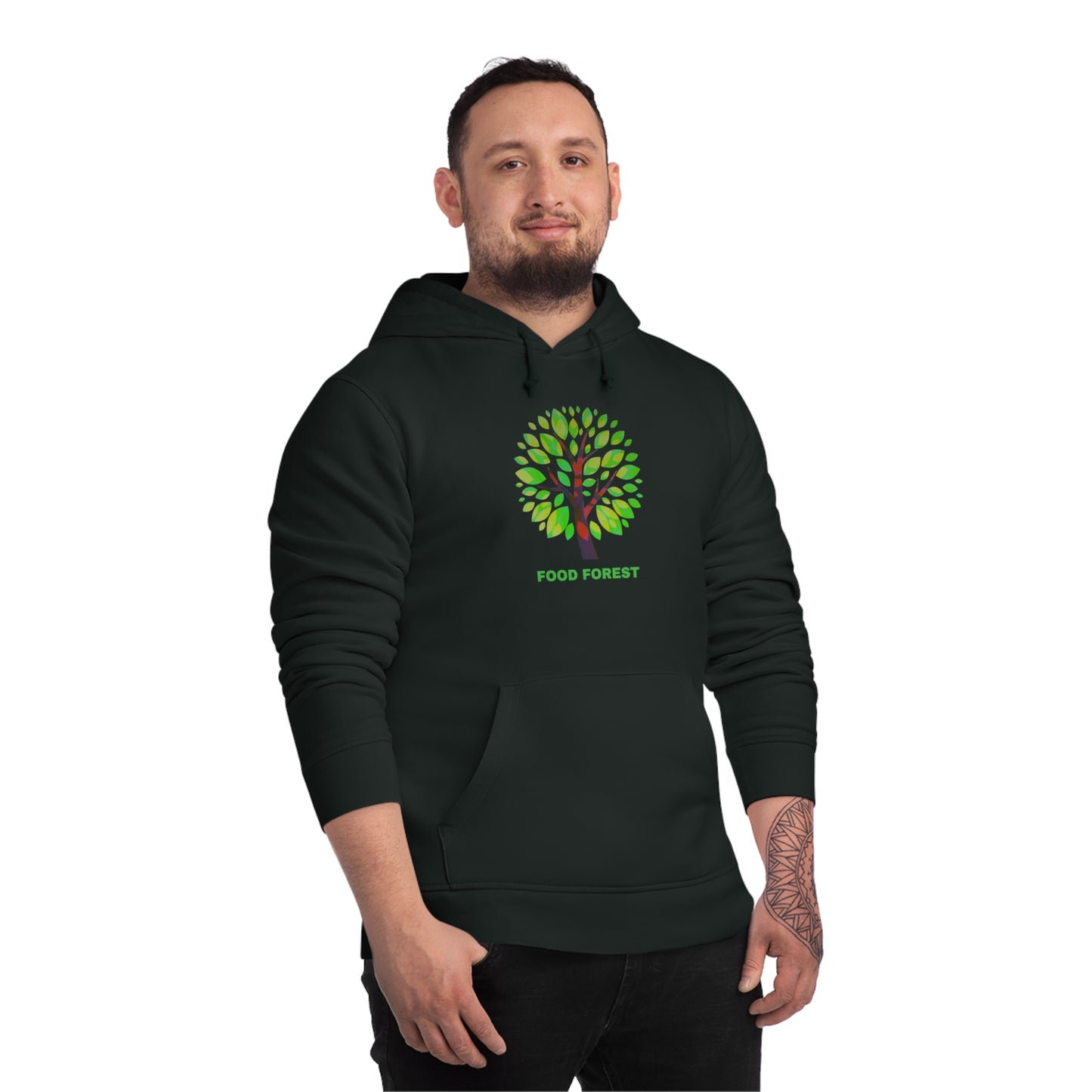 FOOD FOREST Unisex Drummer Hoodie