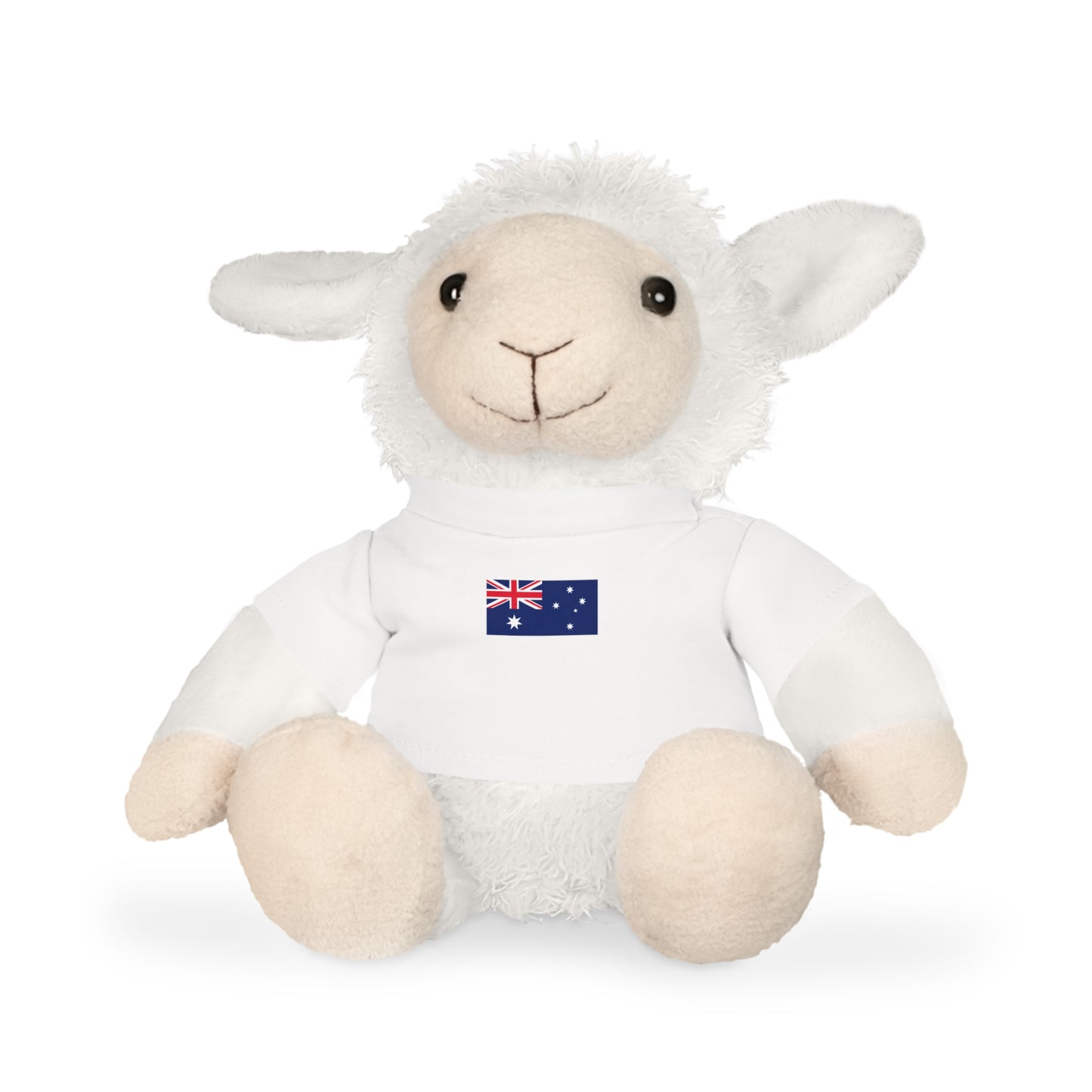 Plush Toy with Australian Flag Shirt