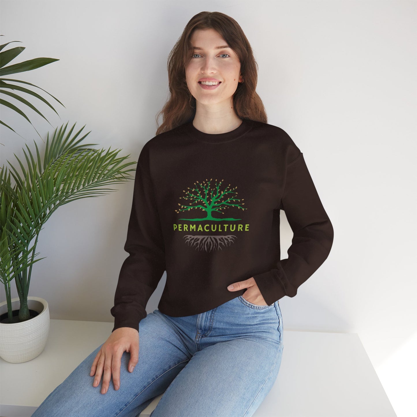 Permaculture, Unisex Heavy Blend™ Crewneck Sweatshirt