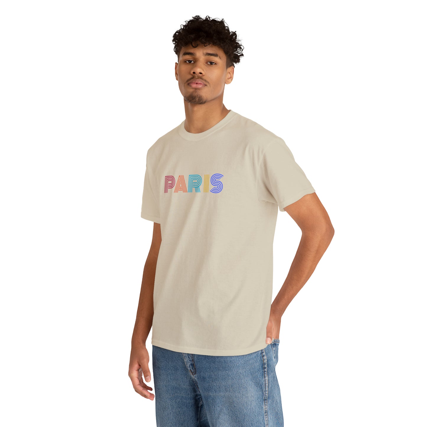 PARIS Unisex Heavy Cotton Tee