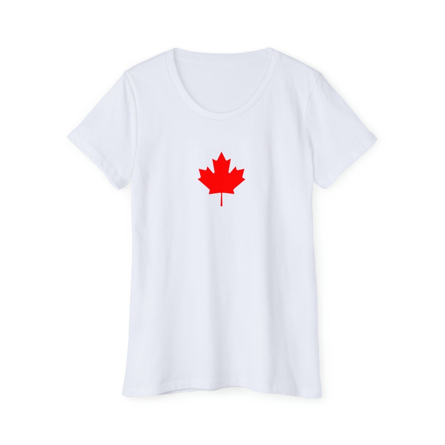 Canadian Maple Leaf, Women's Organic Short Sleeve T-Shirt