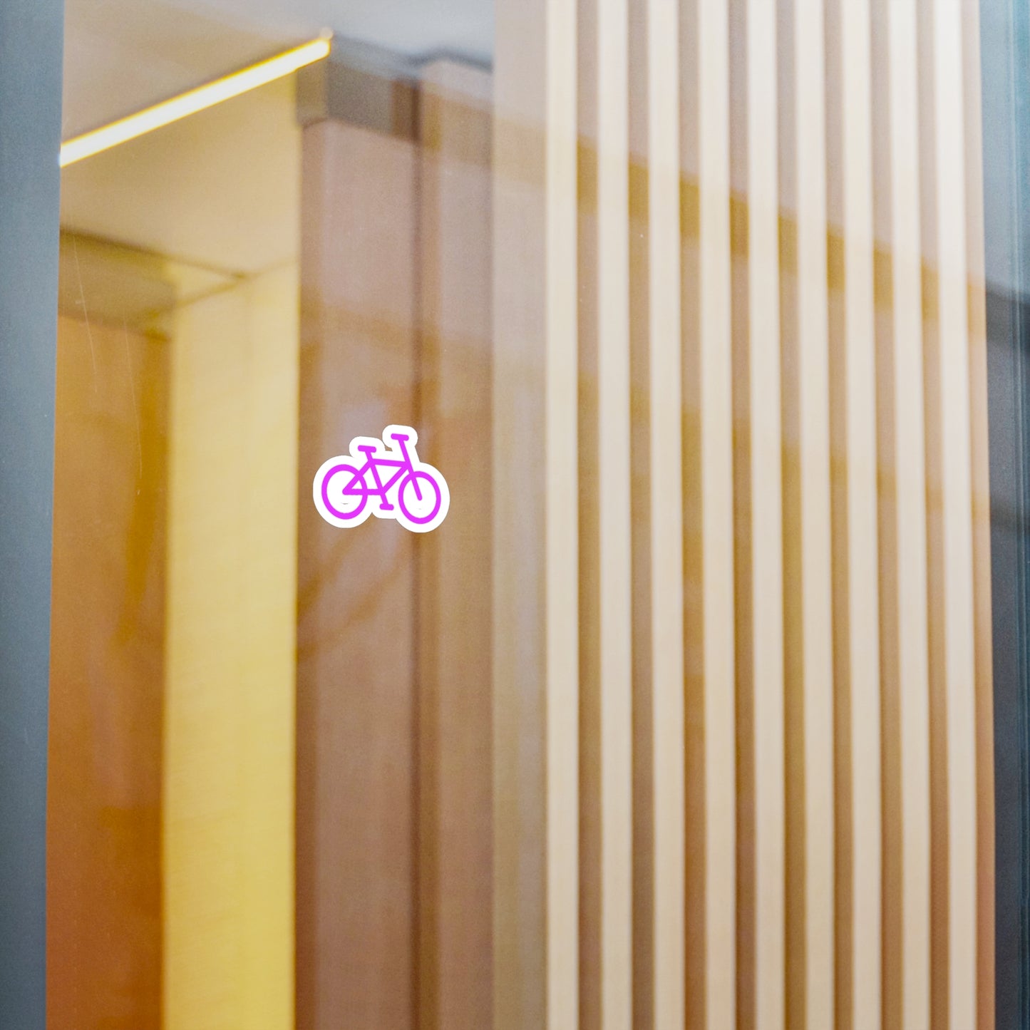 BIKE Kiss-Cut Vinyl Decals, Pink