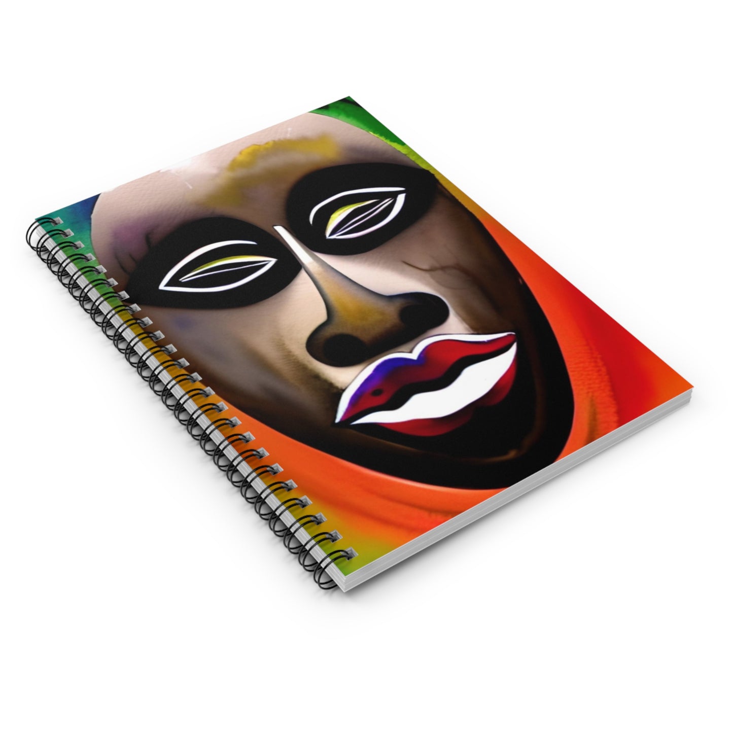 PAN AFRICA Spiral Notebook, Ruled Line