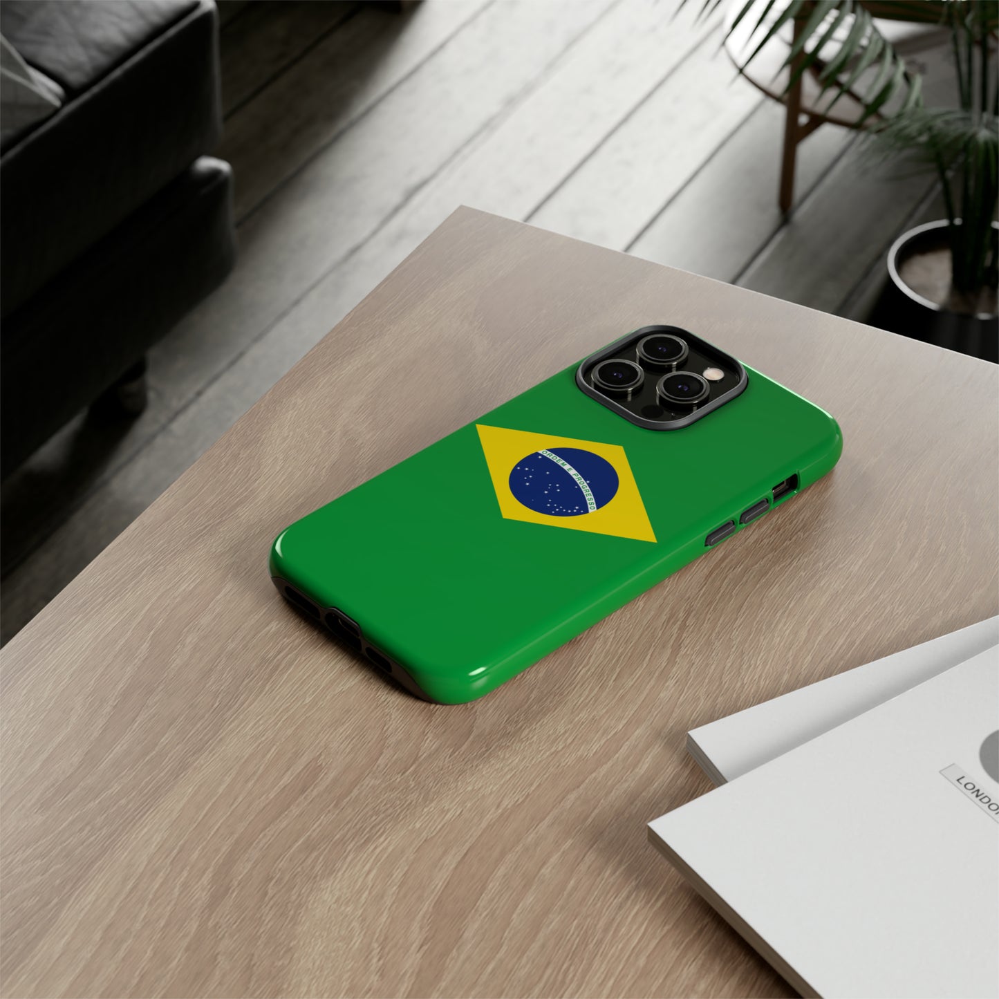Brazilian Flag Tough Cases
