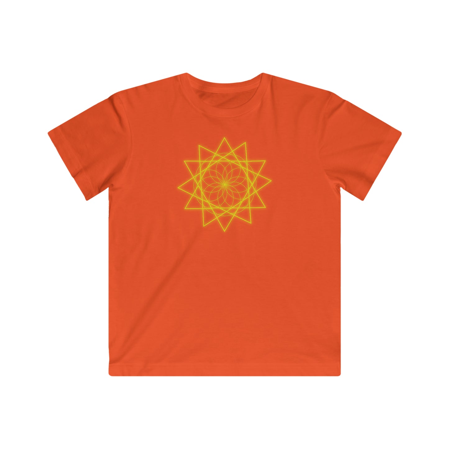 Sacred Geometry, Kids Fine Jersey Tee