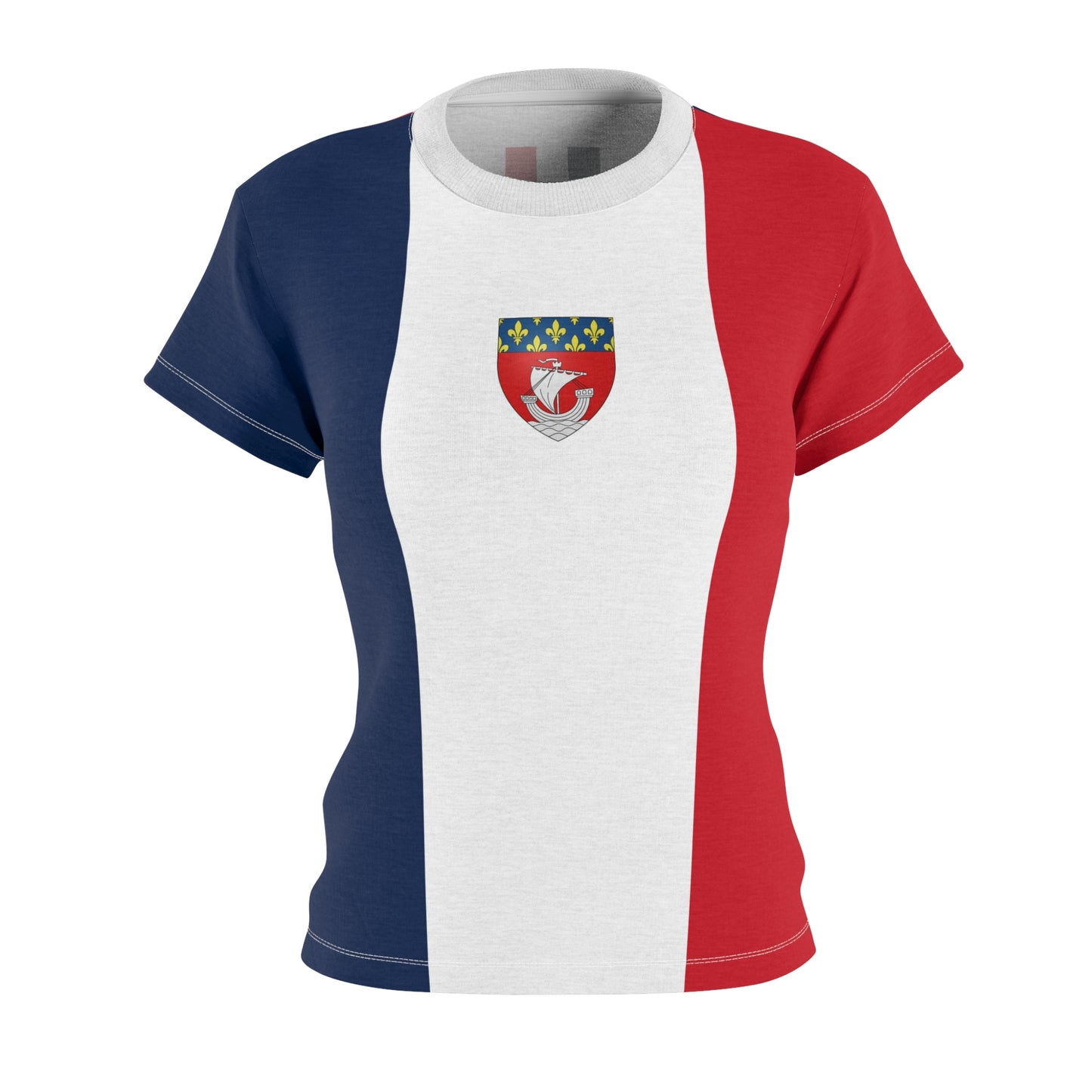 French Flag, Women's Cut & Sew Tee
