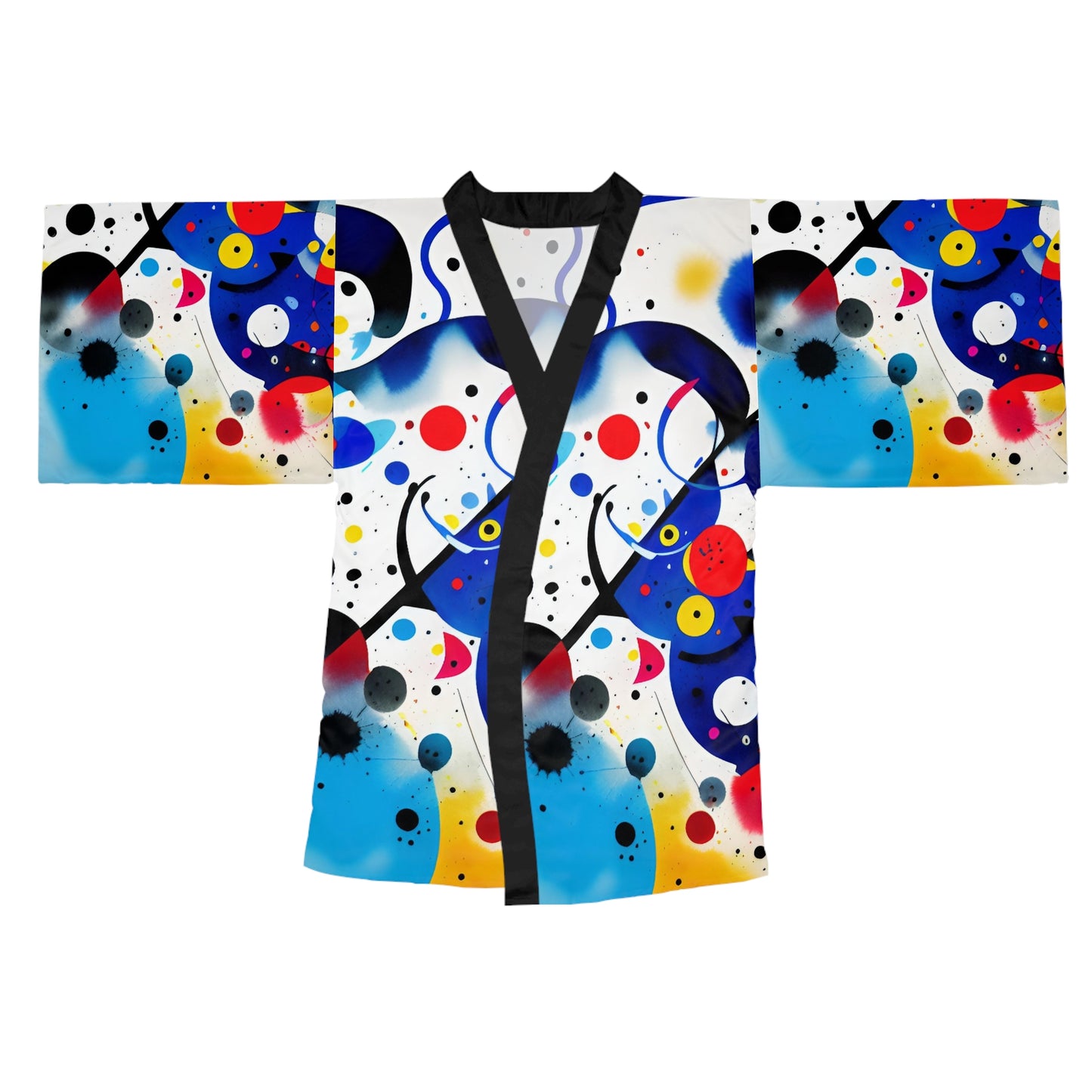 Long Sleeve Kimono Robe, Inspired by Miro