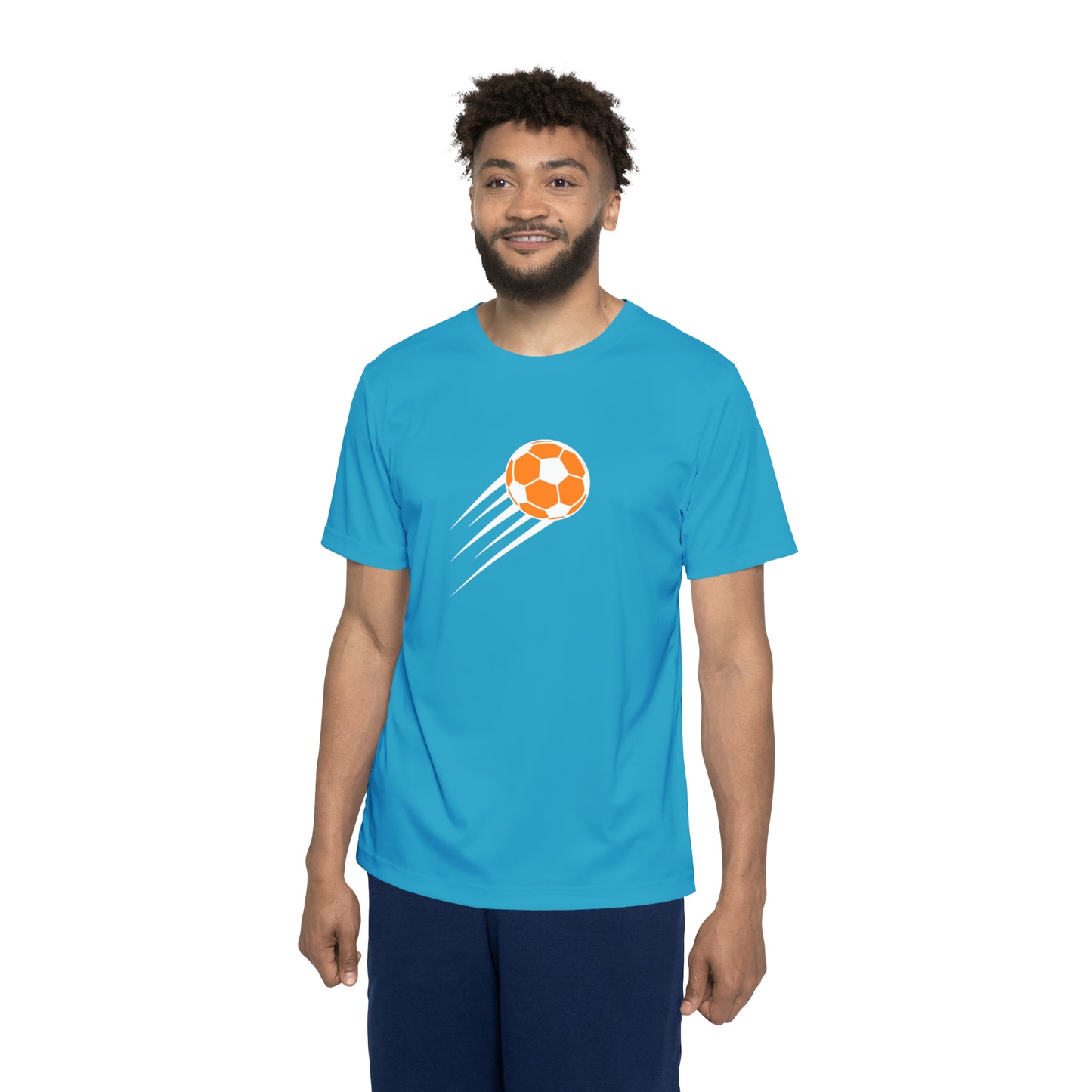 SOCCER, Men's Sports Jersey, Turquoise