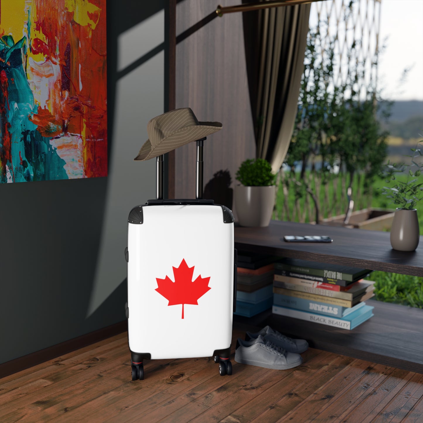Canadian Maple Leaf Suitcase