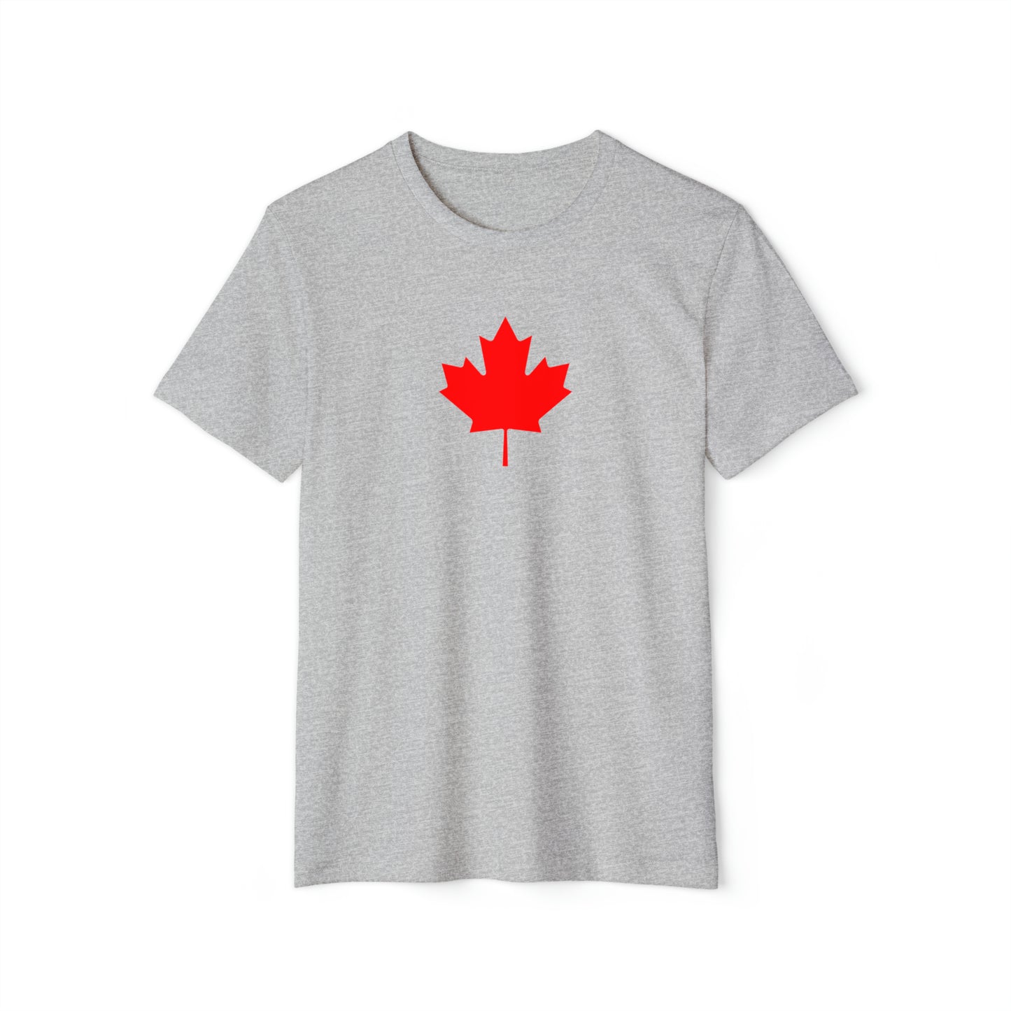Canadian Maple Leaf, Unisex Recycled Organic T-Shirt