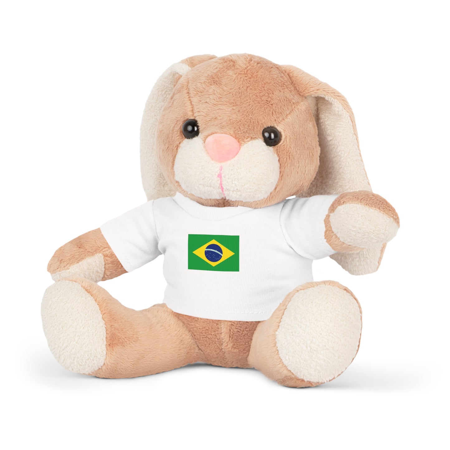 Plush Toy with a Brazil Shirt