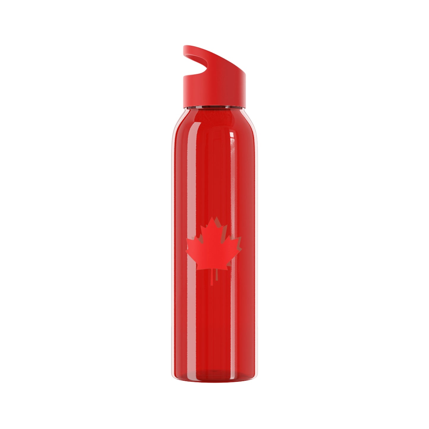 Canadian Maple Leaf, Sky Water Bottle