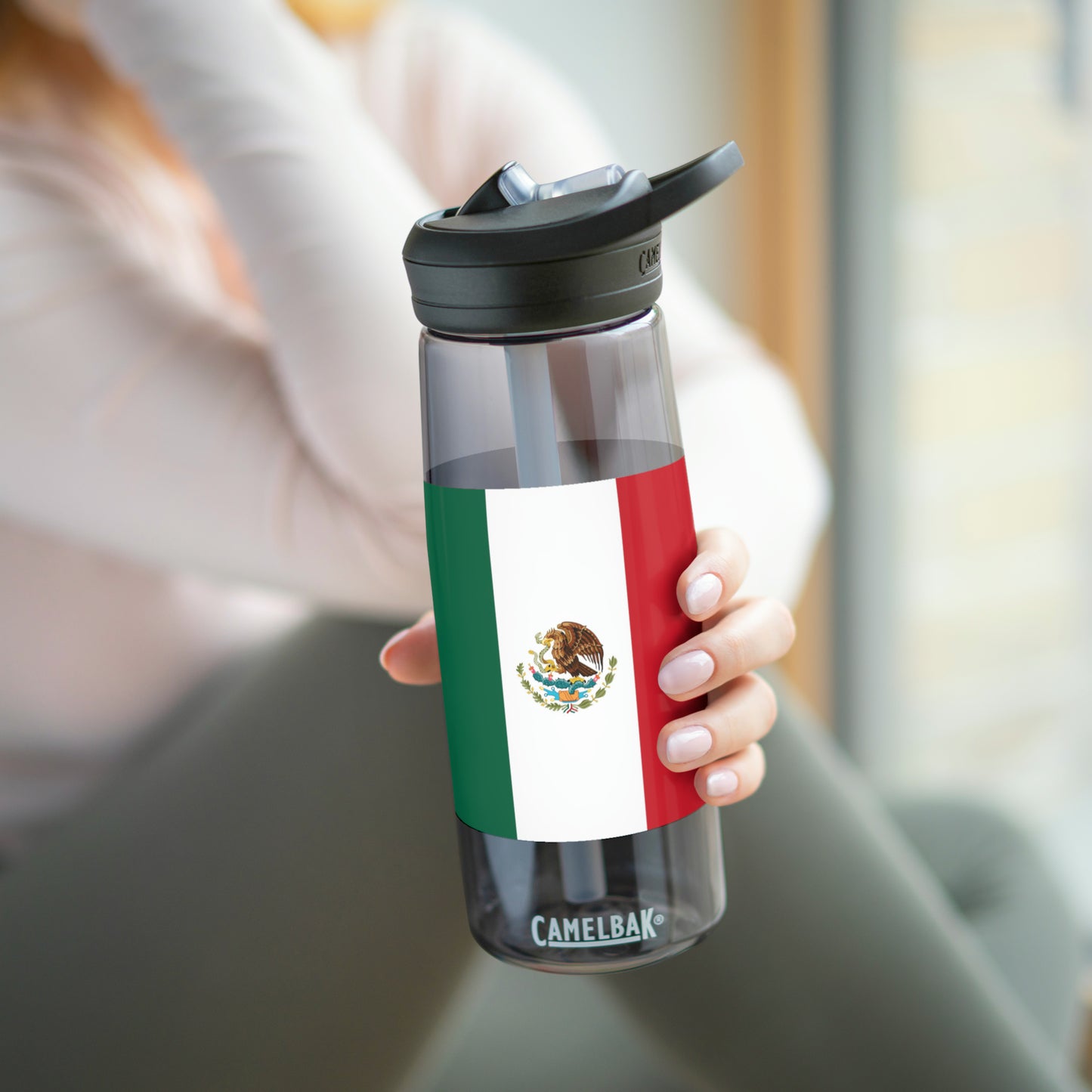 Mexican Flag, CamelBak Eddy® Water Bottle, 20oz\25oz