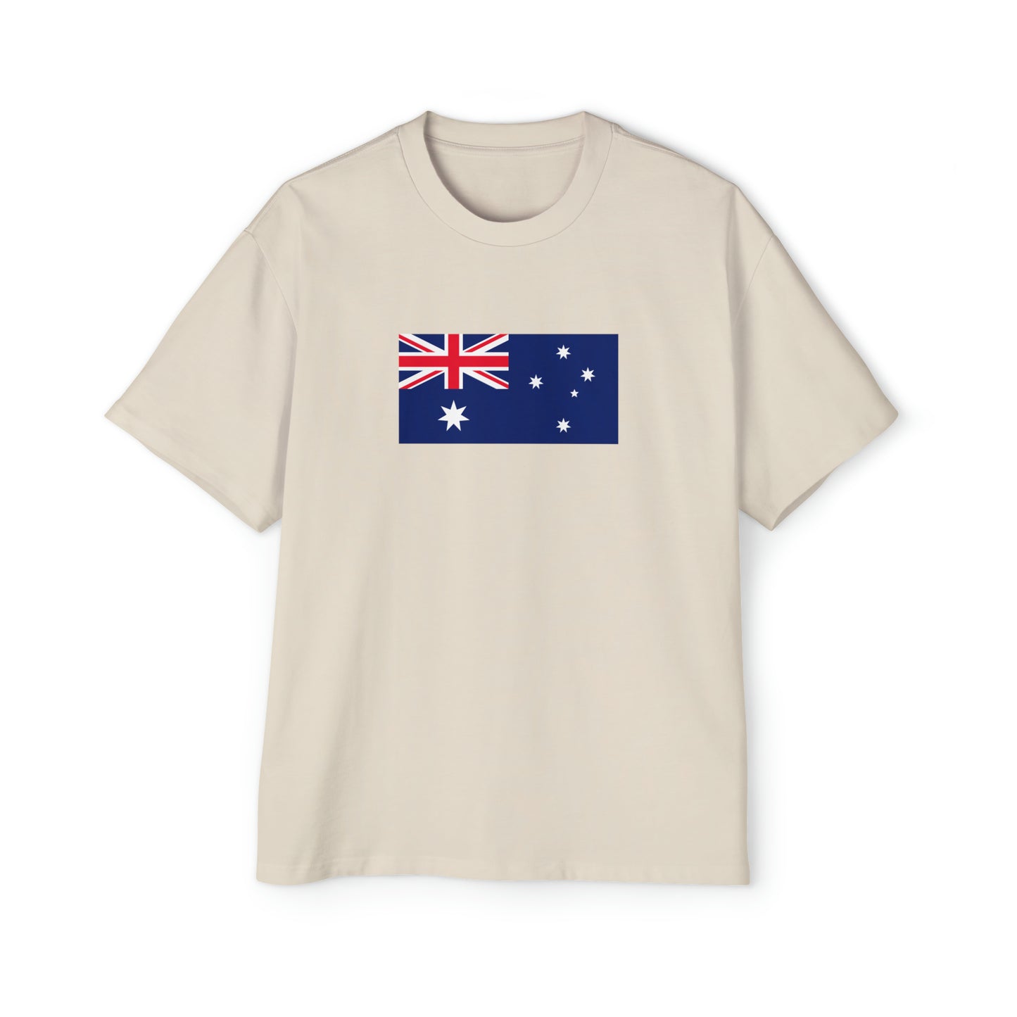 Australian Flag, Men's Heavy Oversized Tee