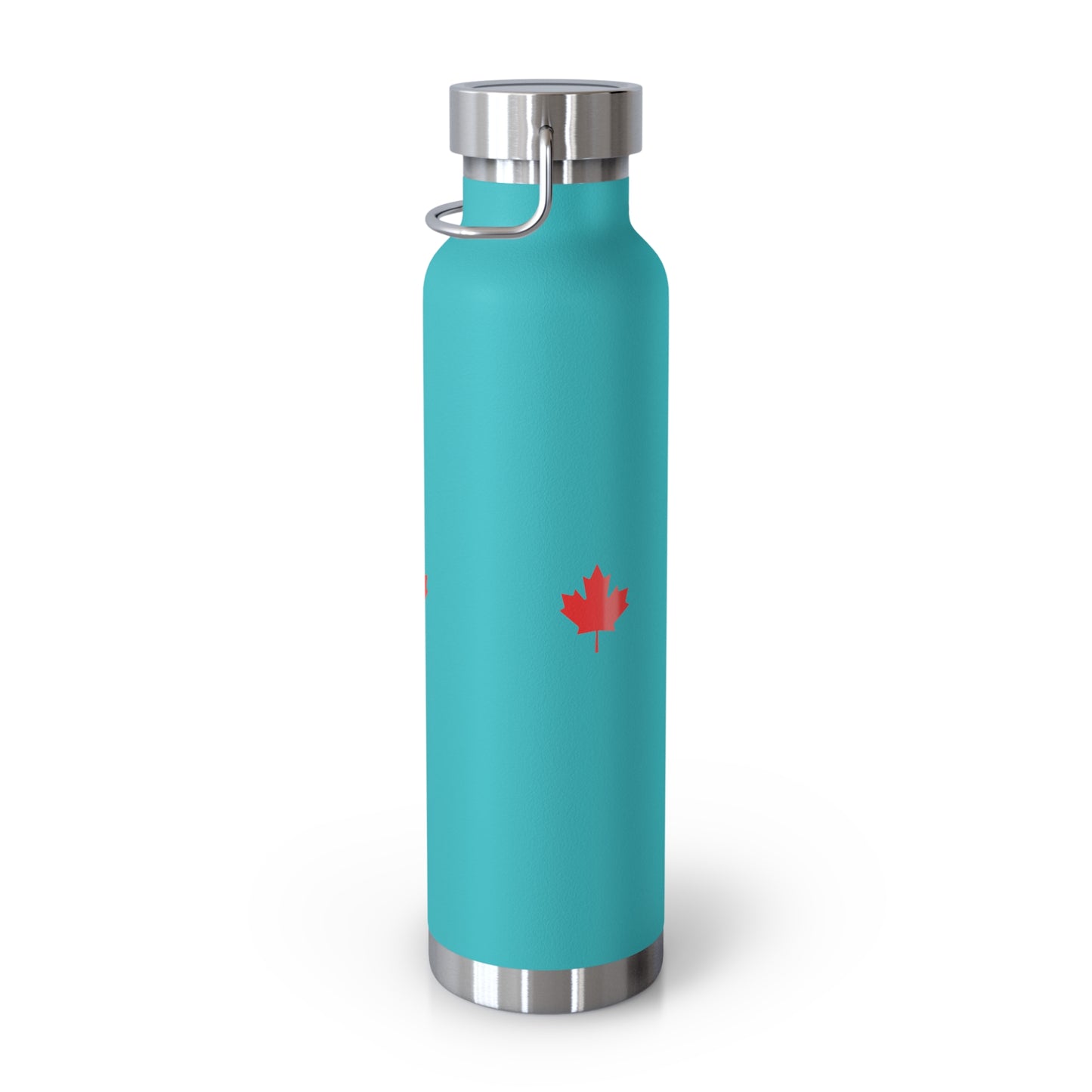 Copper Vacuum Insulated Bottle, 22oz, Canadian Maple Leaf