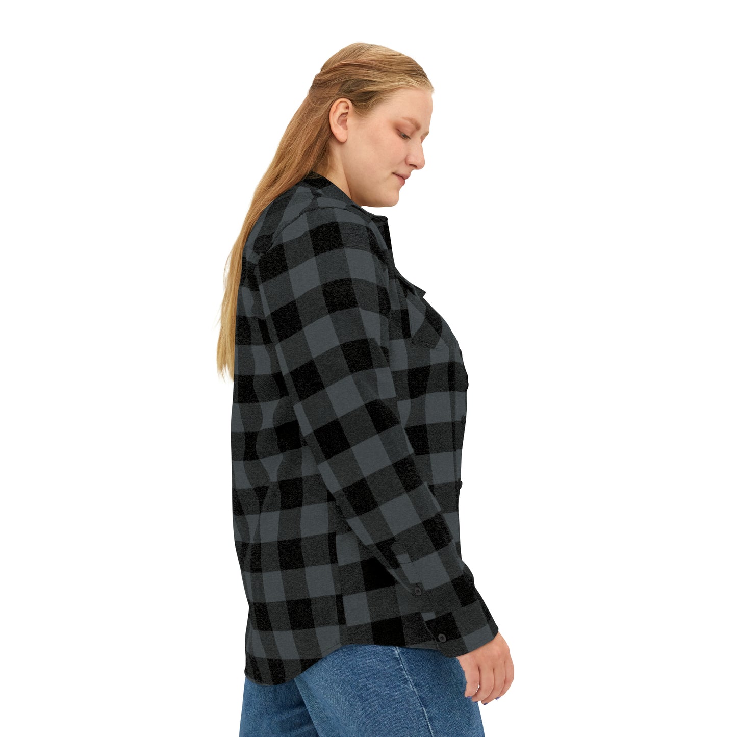 Brazilian Flag, Unisex Flannel Shirt