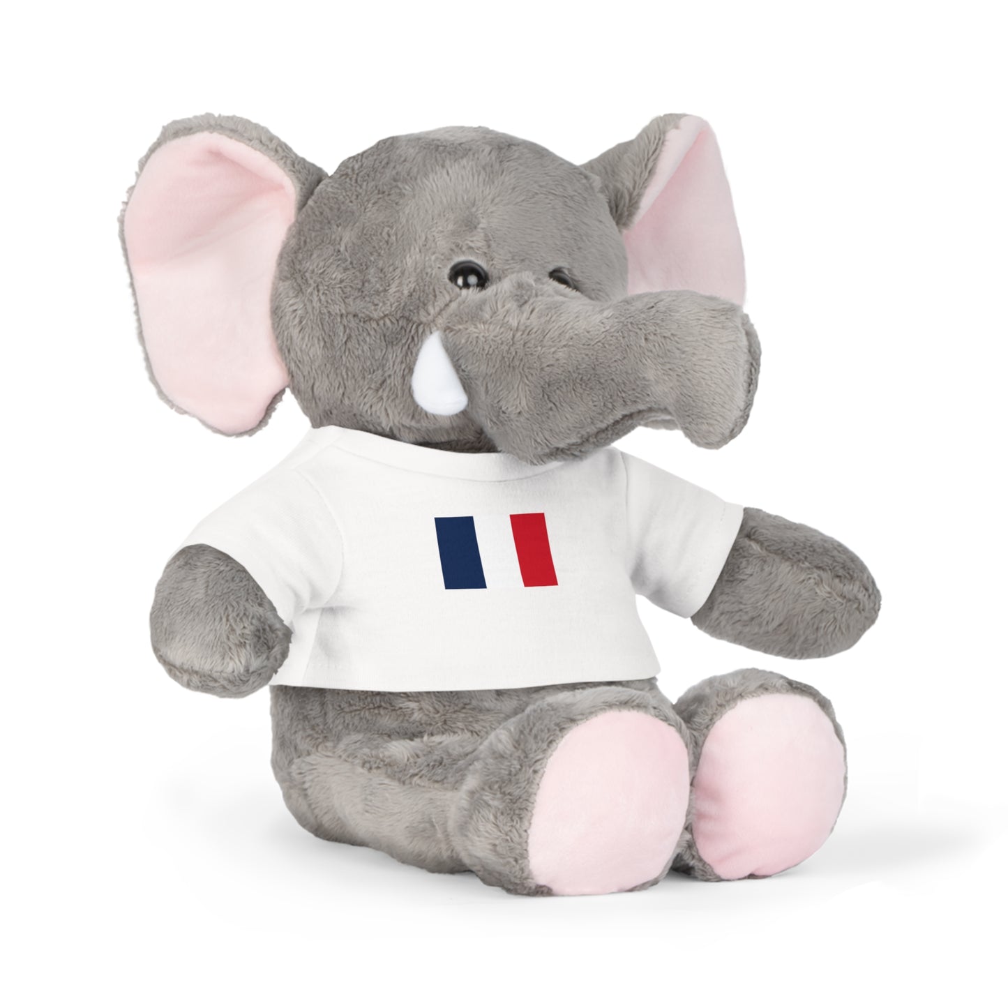 Plush Toy with French Flag Shirt
