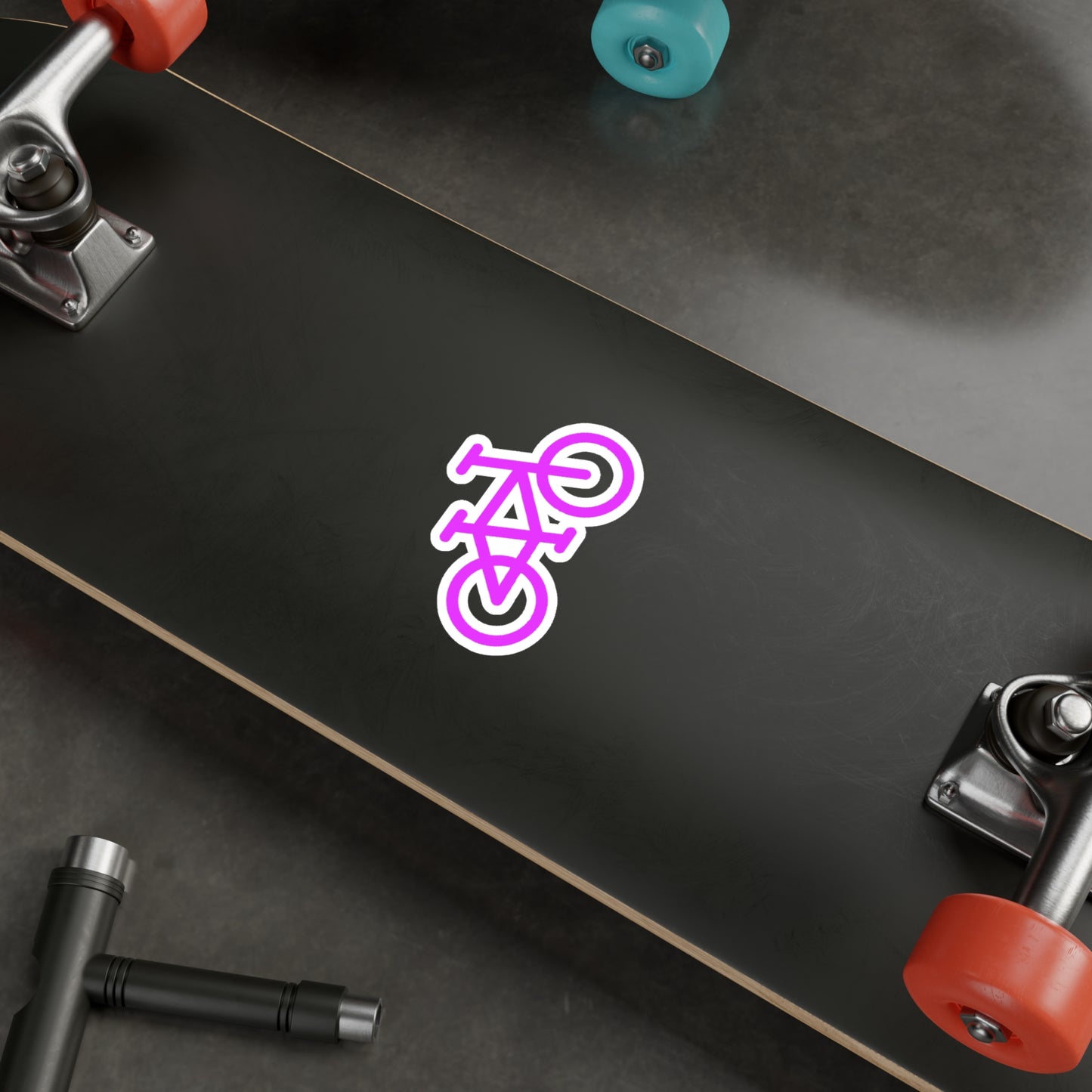 BIKE Kiss-Cut Vinyl Decals, Pink