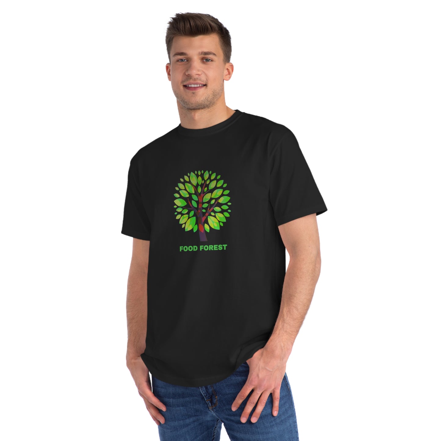 Organic Unisex Classic T-Shirt, FOOD FOREST