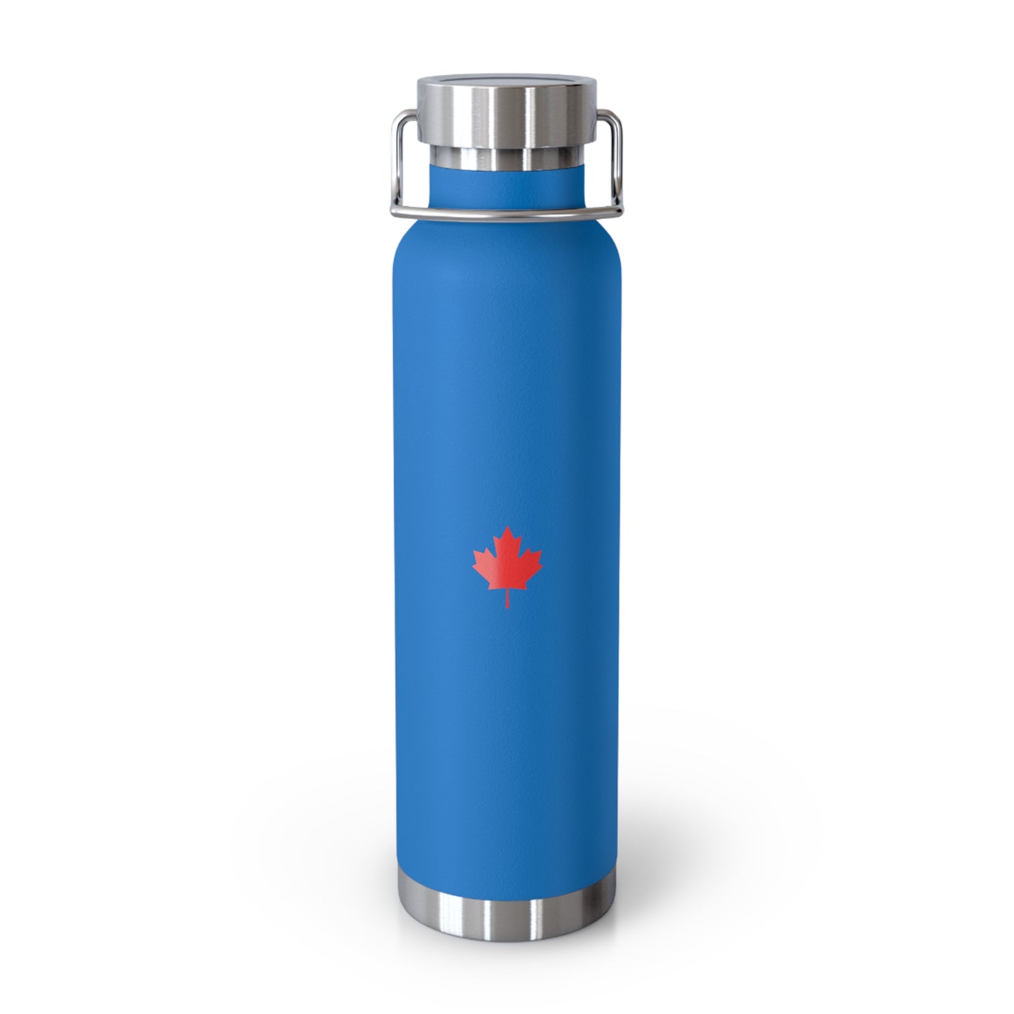 Copper Vacuum Insulated Bottle, 22oz, Canadian Maple Leaf