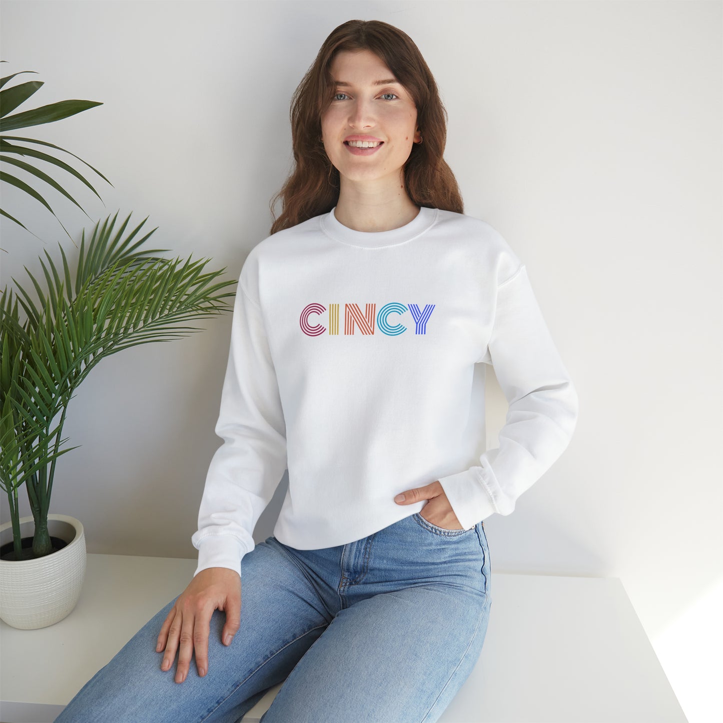 CINCY Unisex Heavy Blend™ Crewneck Sweatshirt