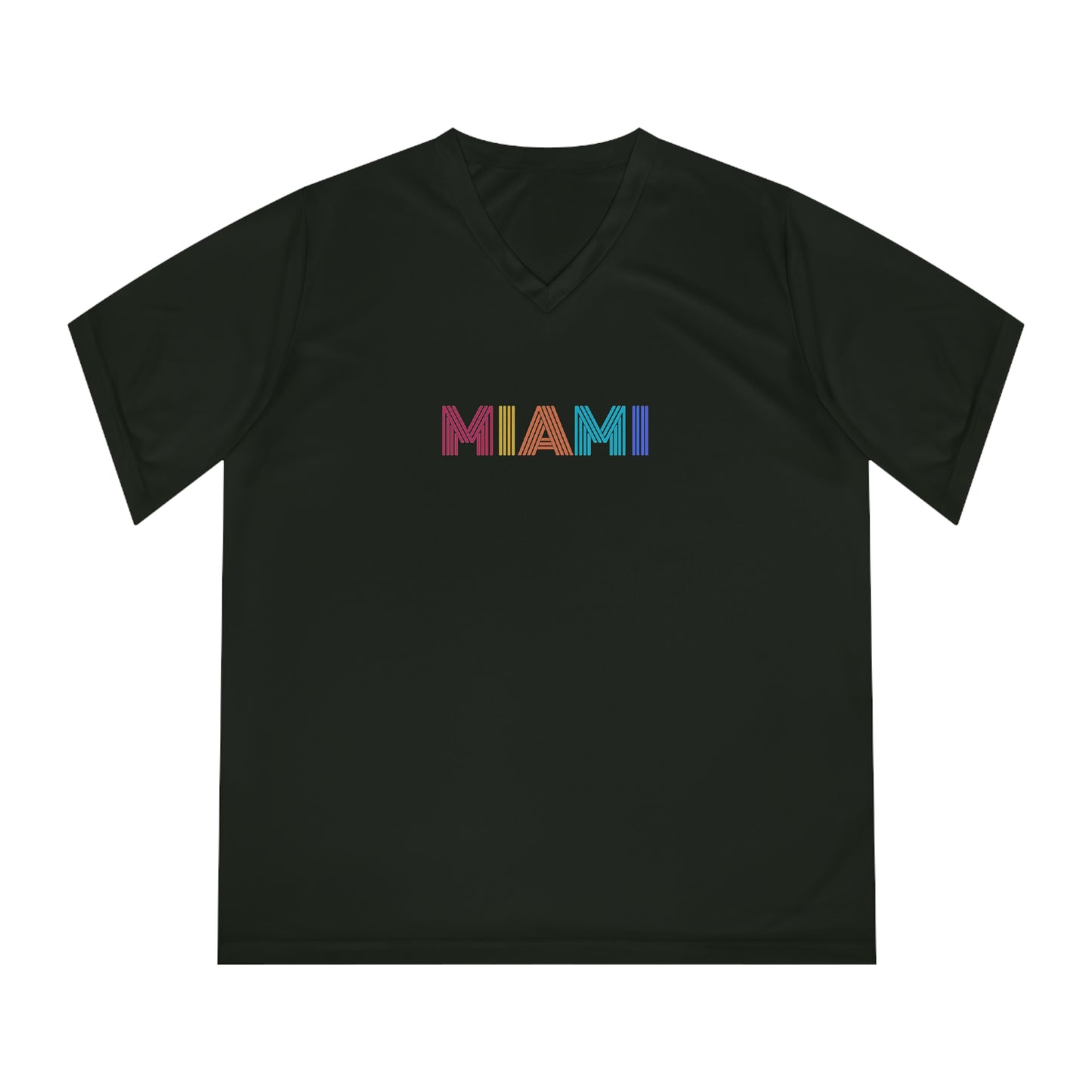 MIAMI Women's Performance V-Neck T-Shirt