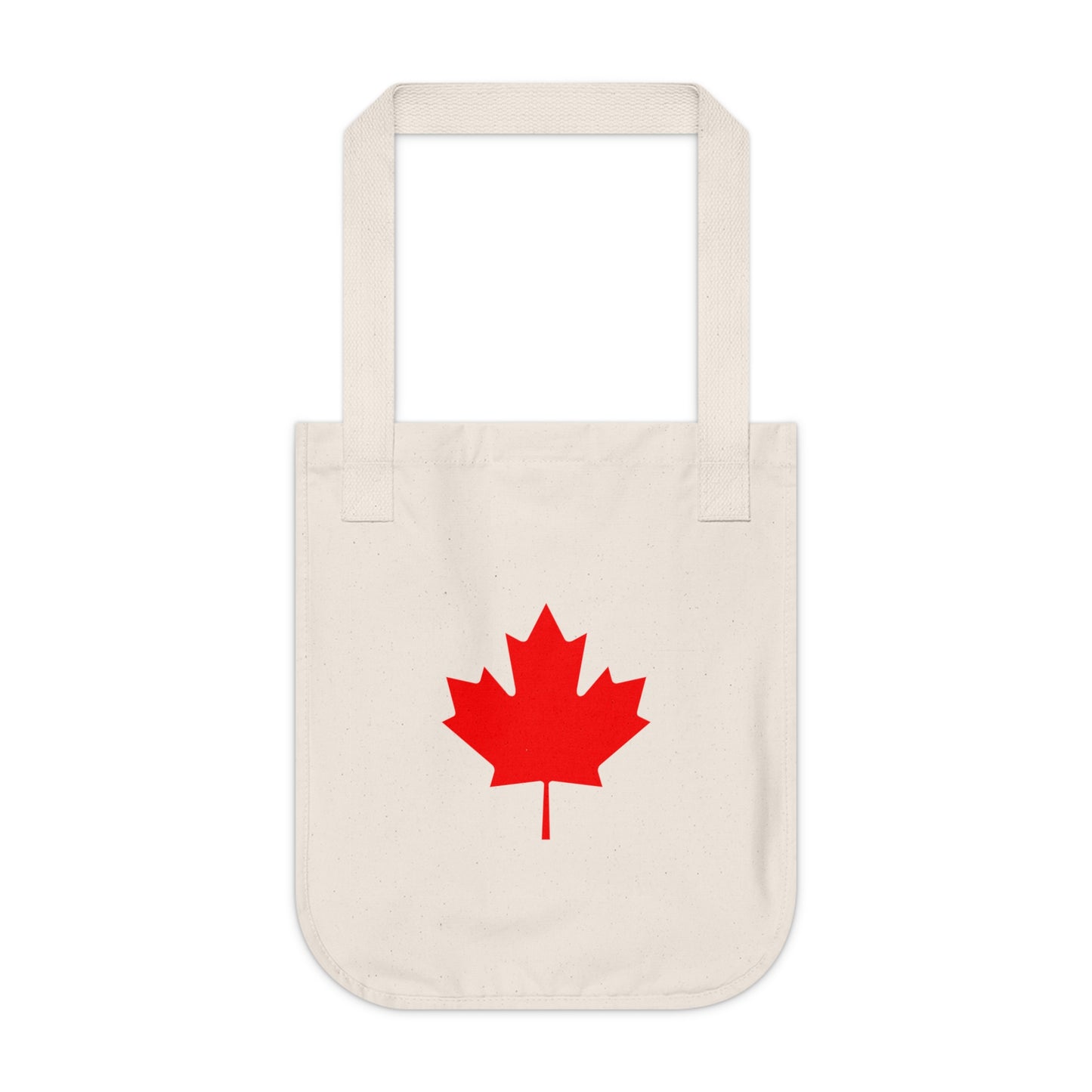 Canadian Maple Leaf, Organic Canvas Tote Bag