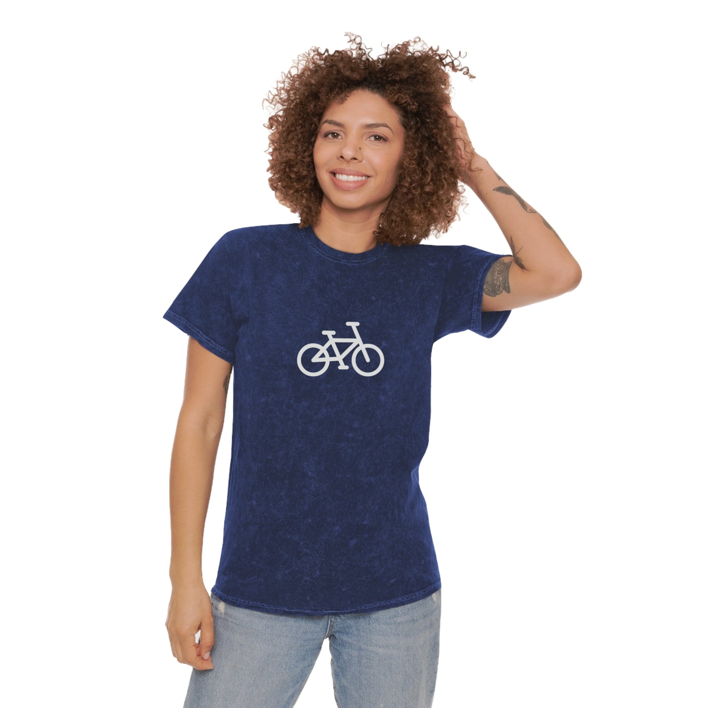 BIKE Unisex Mineral Wash T-Shirt