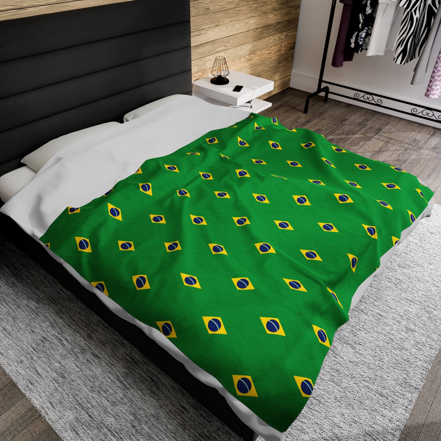 BRAZIL Velvety Plush Blanket