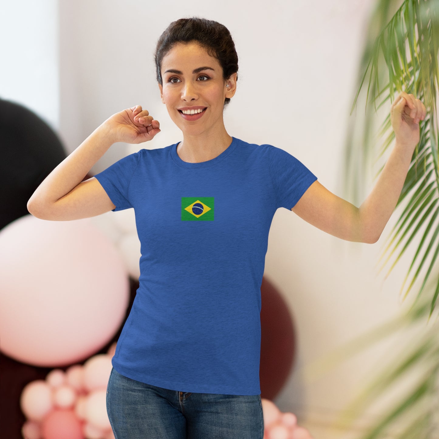 BRAZIL Women's Triblend Tee