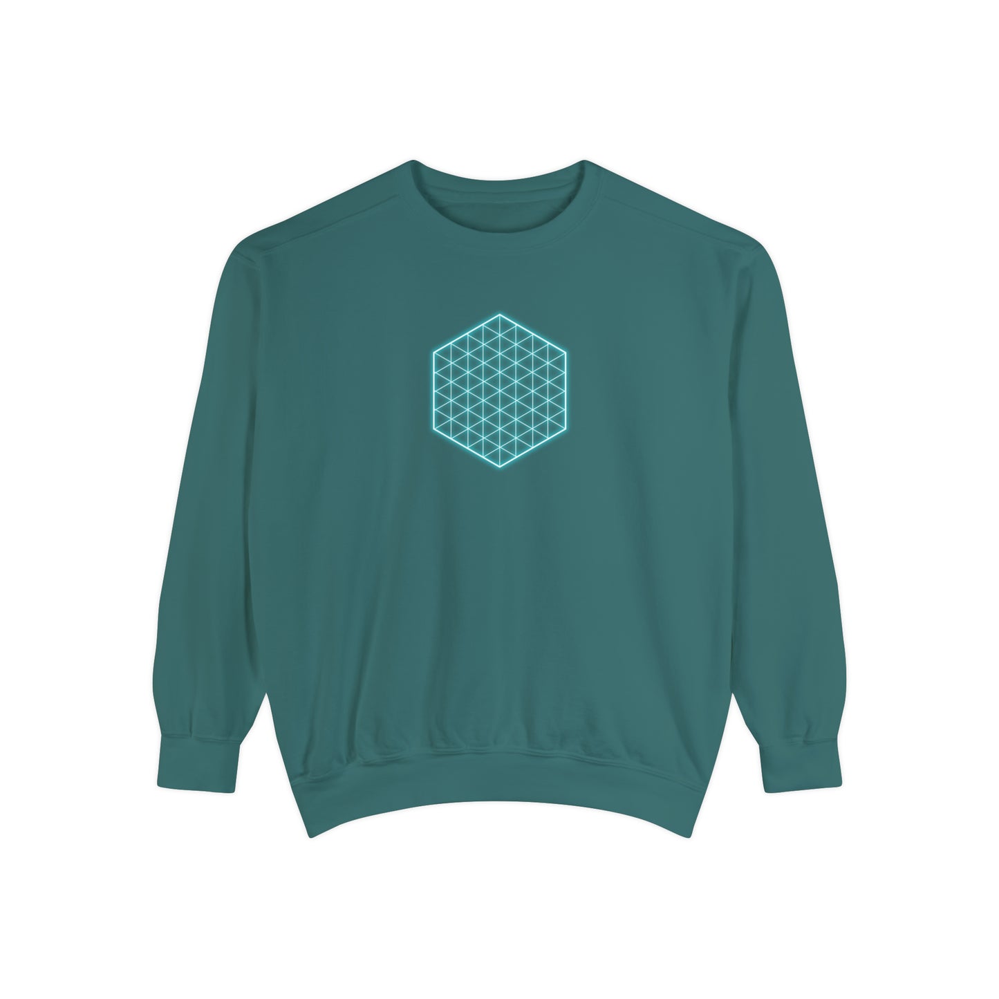 SACRED GEOMETRY Unisex Garment-Dyed Sweatshirt