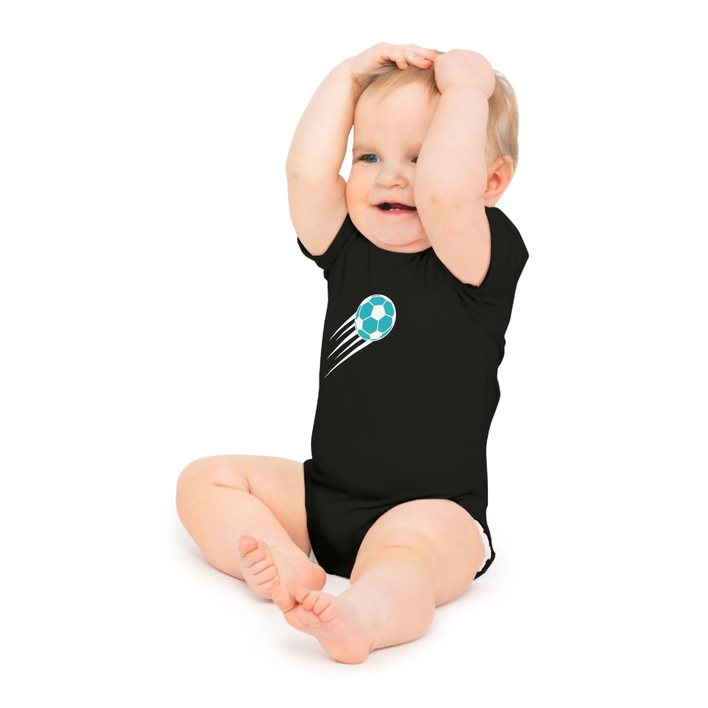 SOCCER Baby Short Sleeve Bodysuit