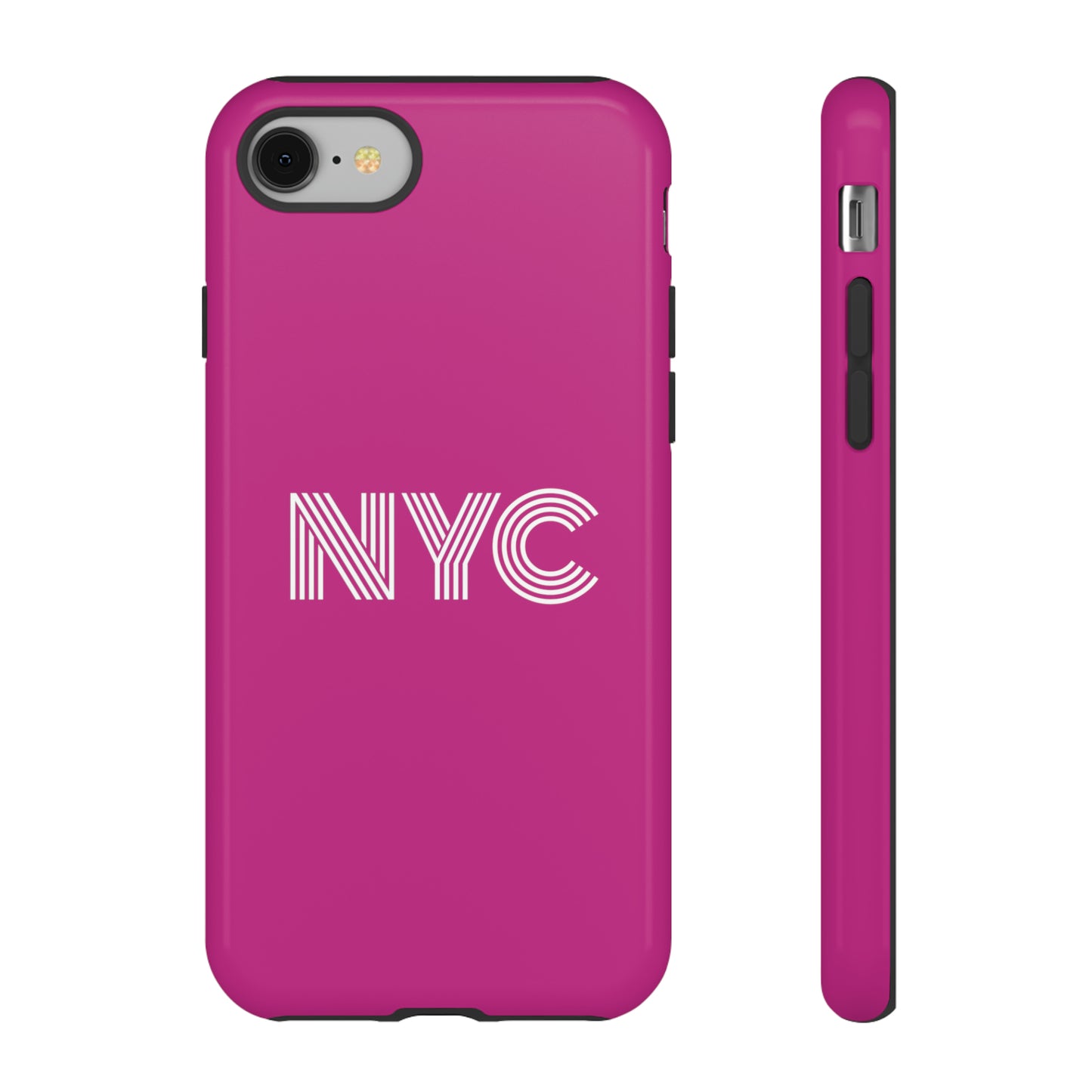 NYC Tough Phone Case, Pink