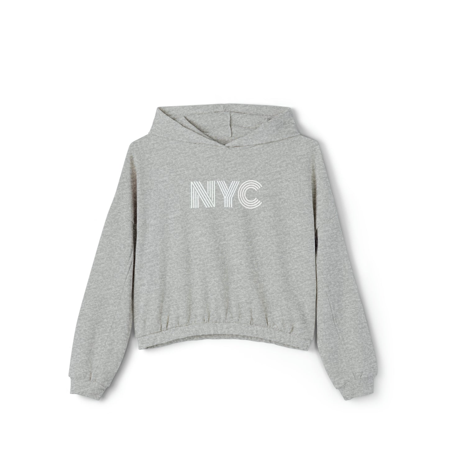 NYC, Women's Cinched Bottom Hoodie